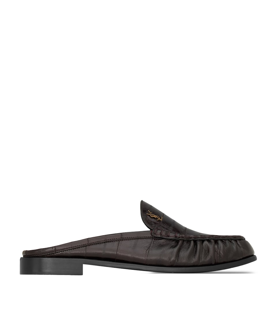Eel Leather Le Loafer Mules