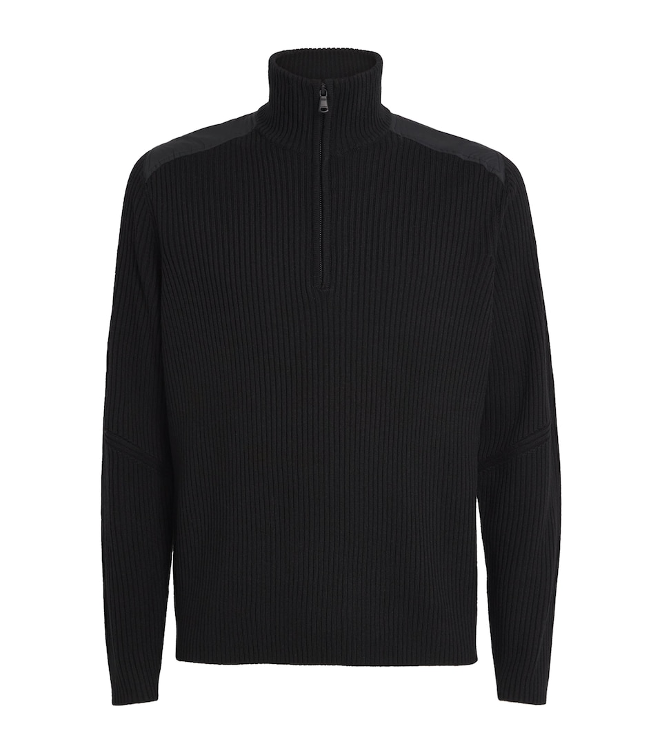 Wool-Blend Martin Hybrid Sweater