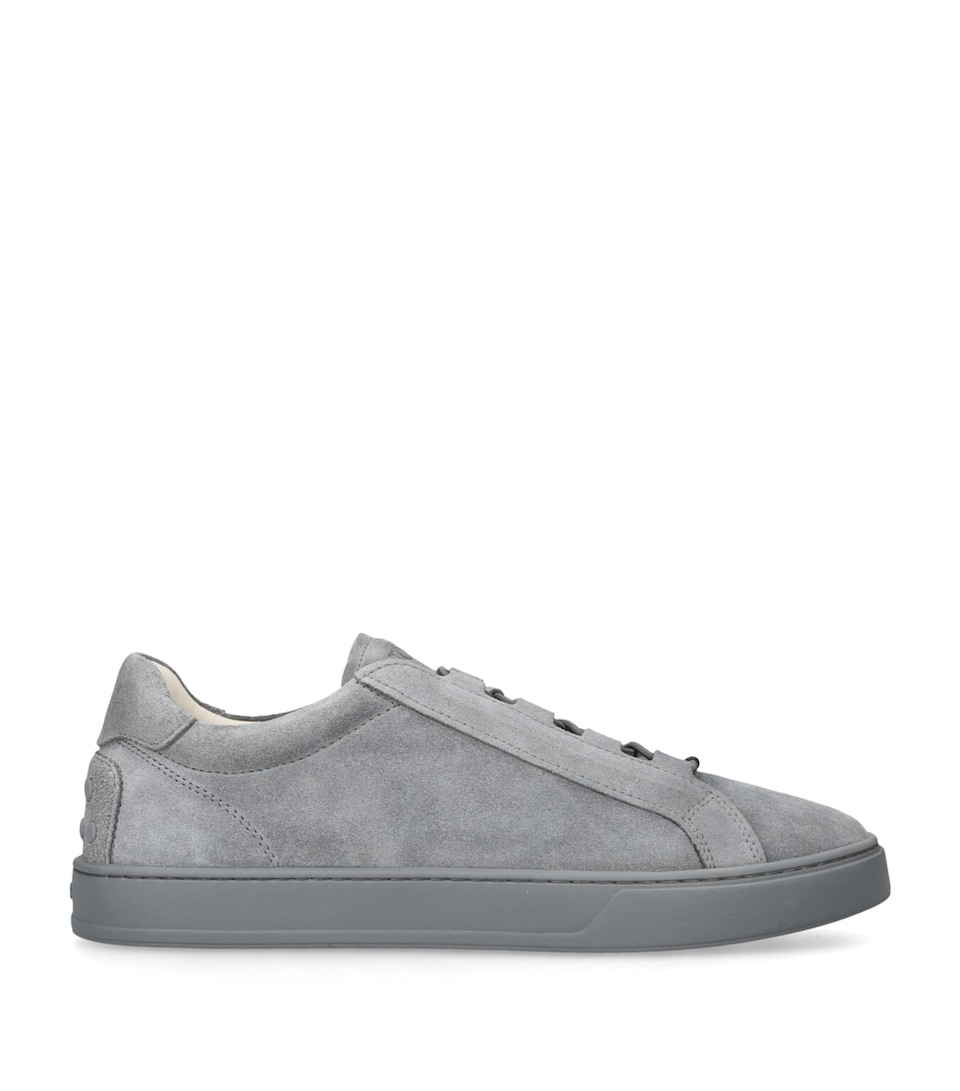 Suede Allacciata Cassetta Sneakers