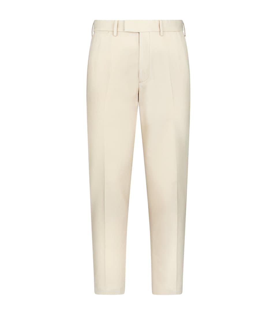 Cotton Tailored Trousers