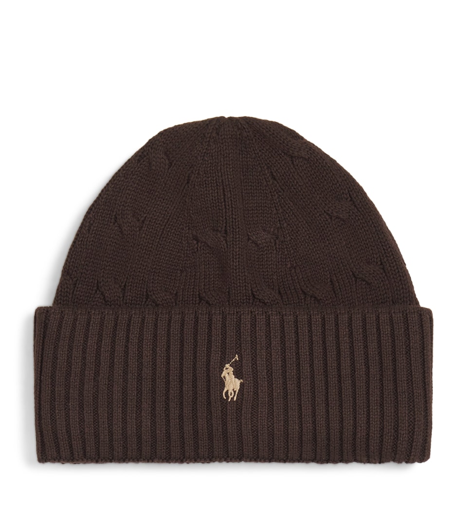 Cotton Mini Logo Beanie (6-9 Years)