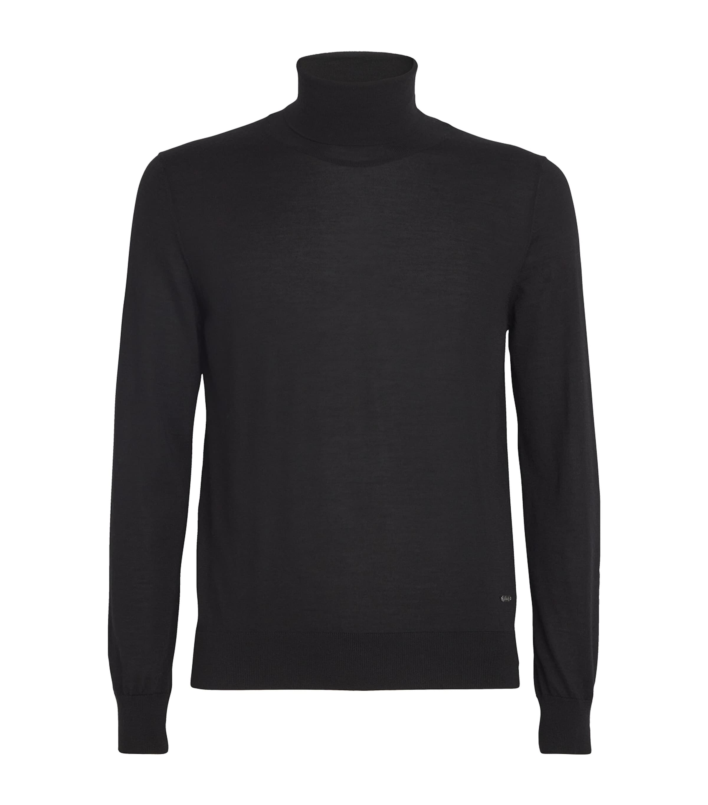 Brioni Mens Cashmere-Silk Rollneck Sweater