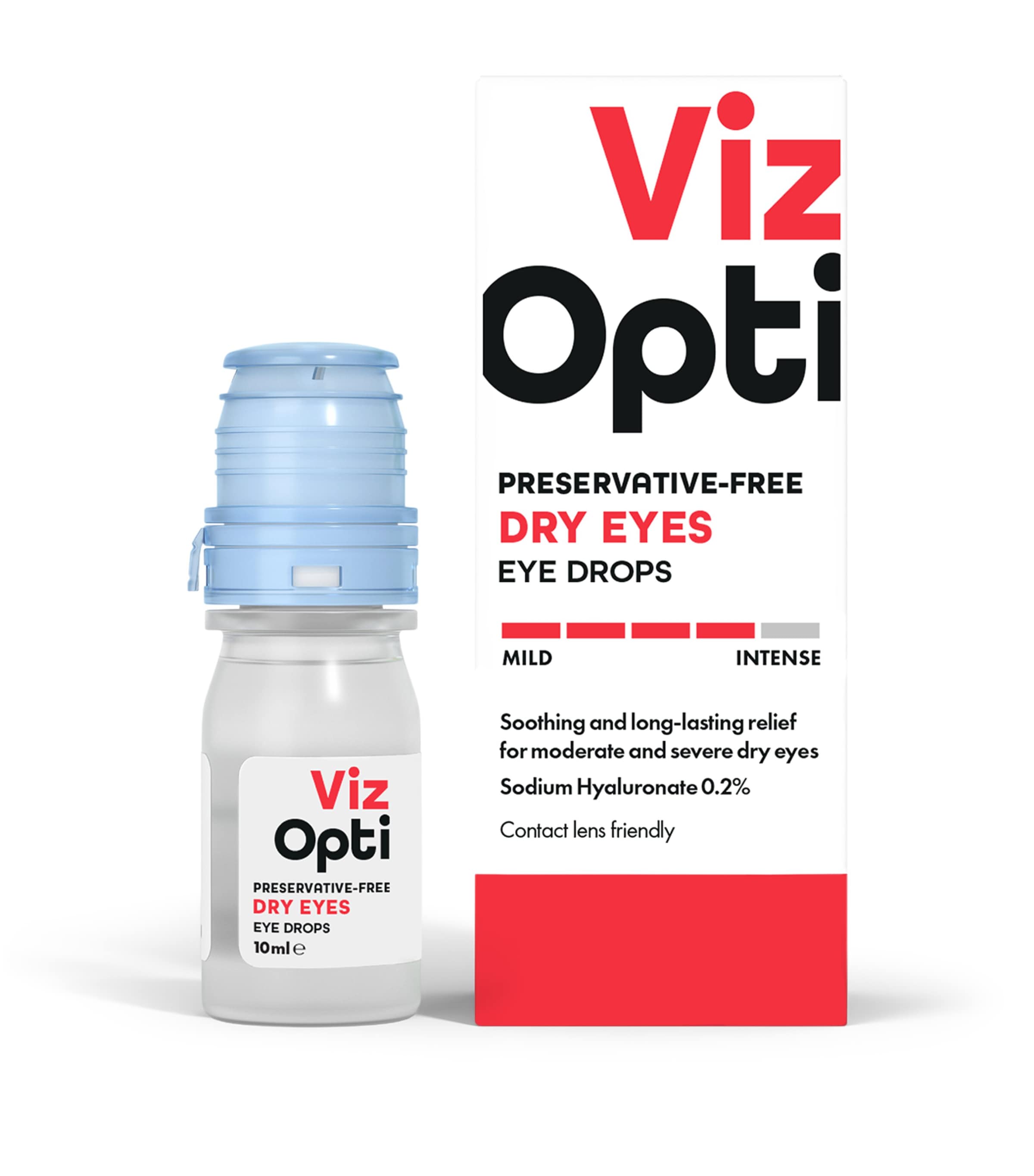 VizOpti VizOpti Preservative Free Dry Eyes Eye Drops (10ml)
