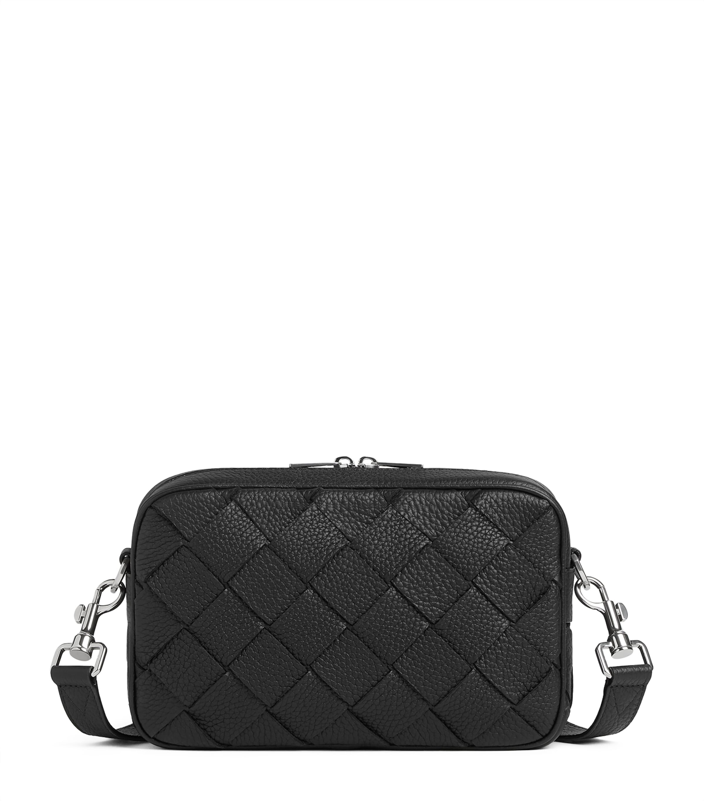 Bottega Veneta Small Leather Intrecciato Camera Bag