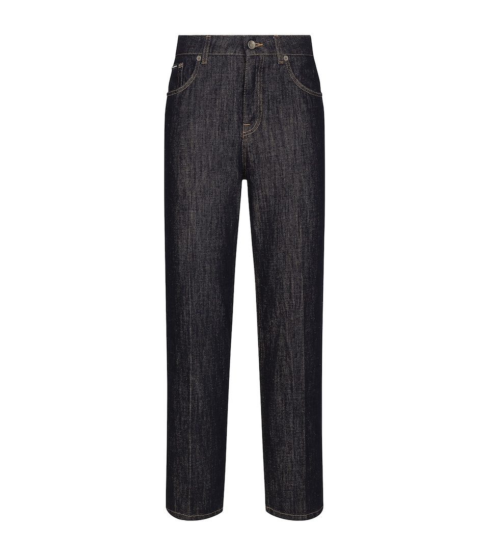 5-Pocket Straight Jeans