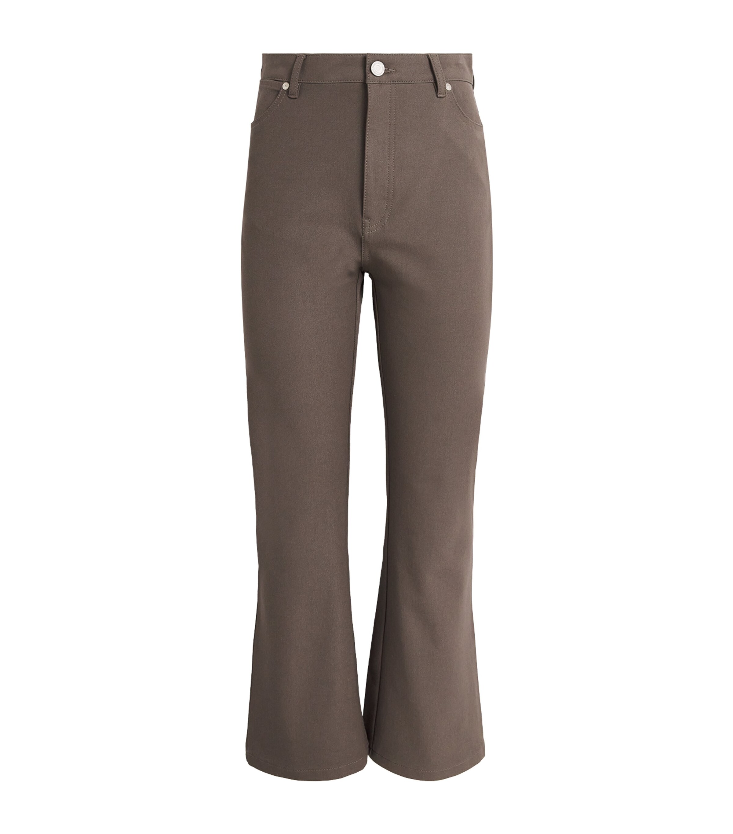 Stretch-Gabardine Duke Cropped Trousers