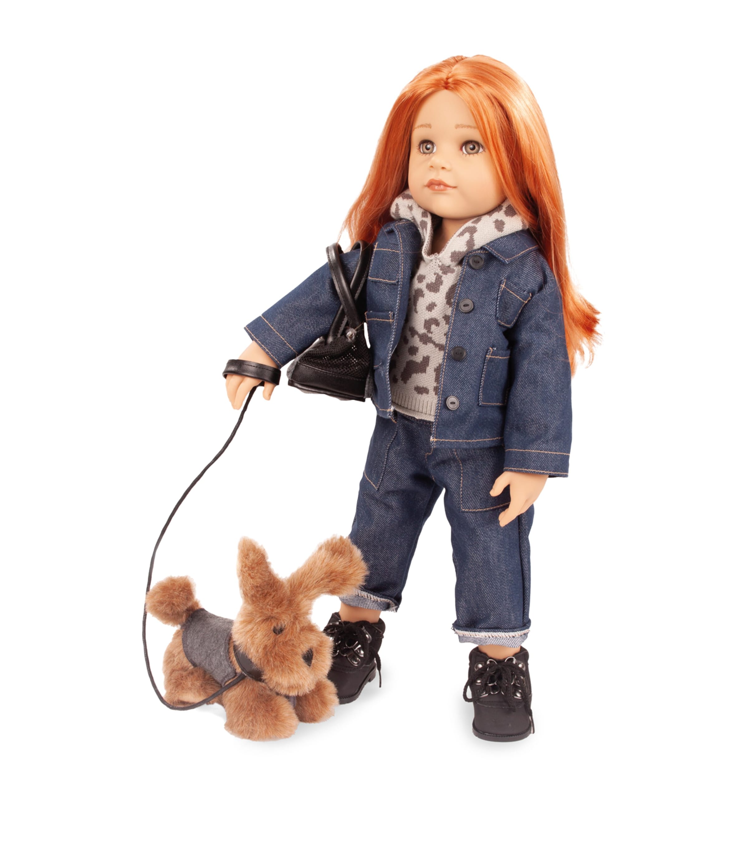 GÖTZ Hannah and Her Dog Polly Doll