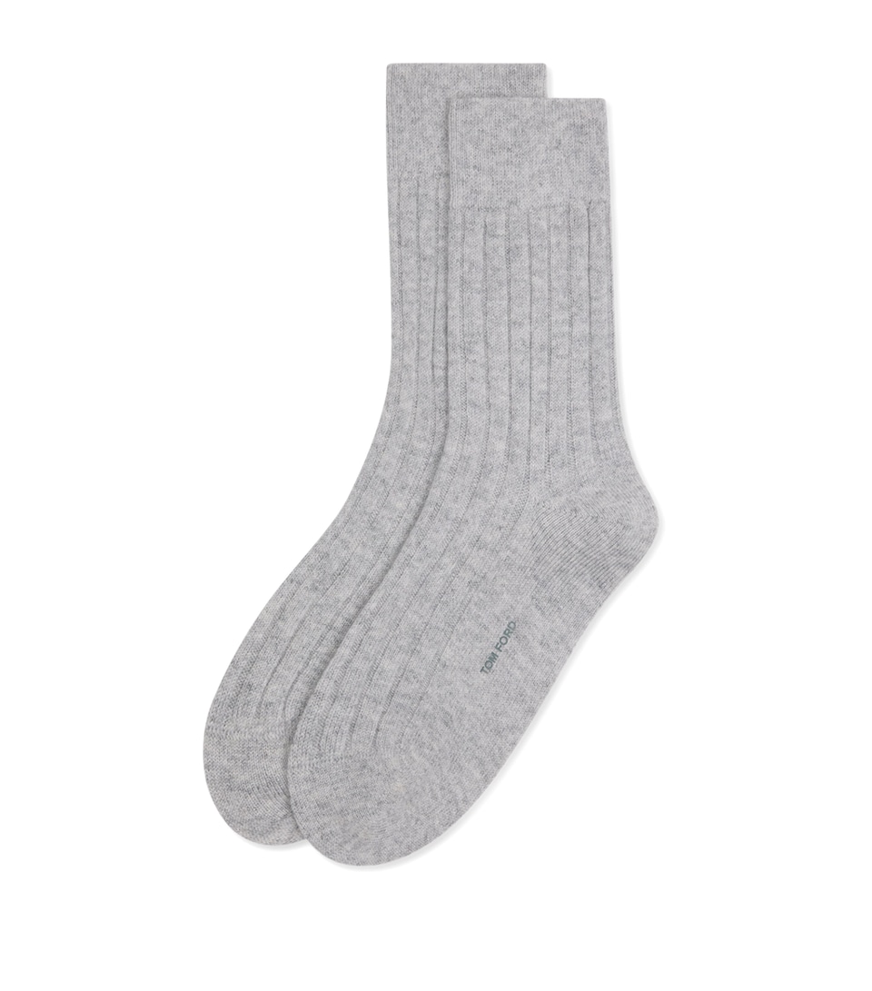 Cashmere-Blend Socks