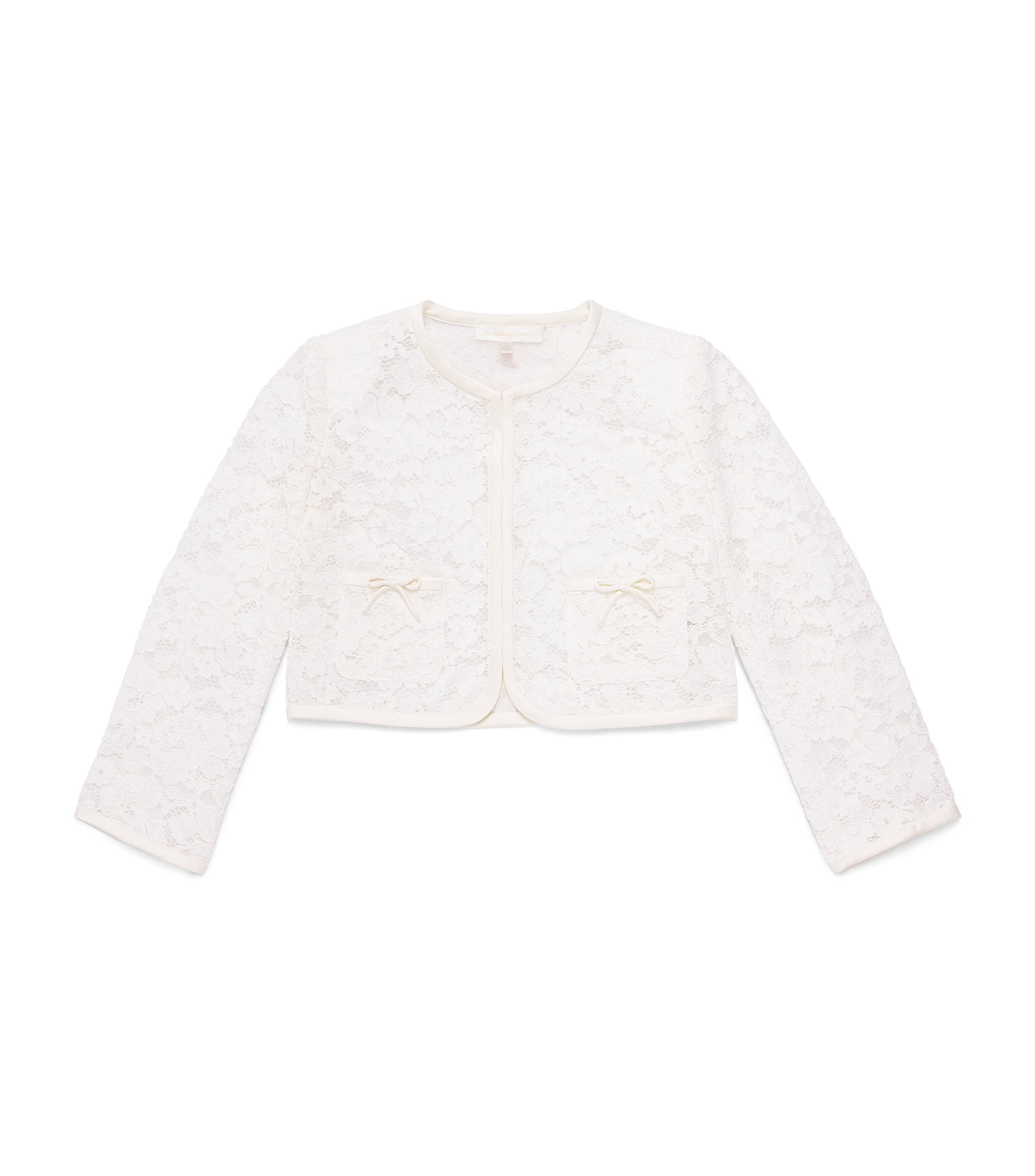 LoveShackFancy Lace Junetta Jacket (8-14 Years) Ivoryivory