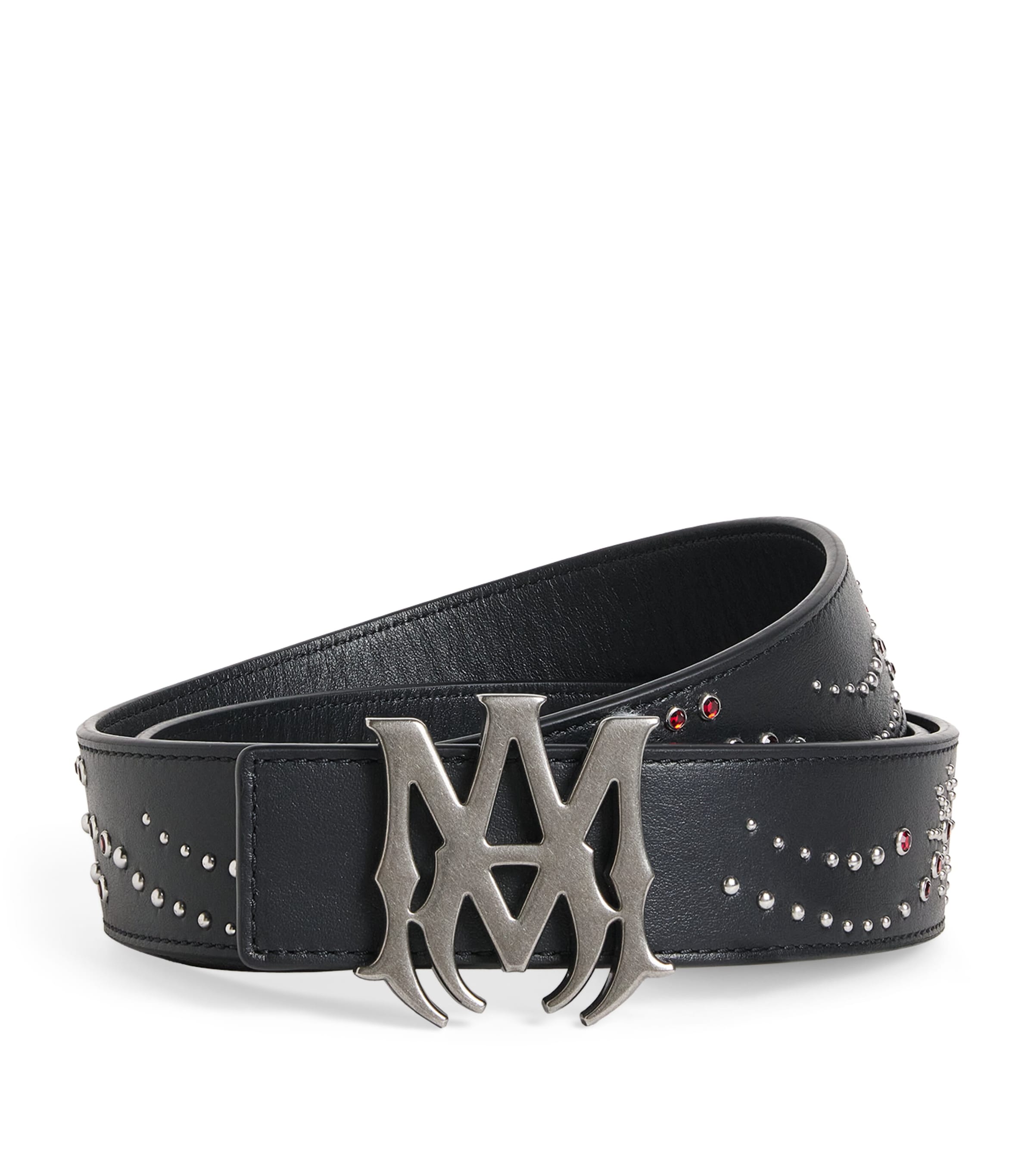 Leather Studded Belt