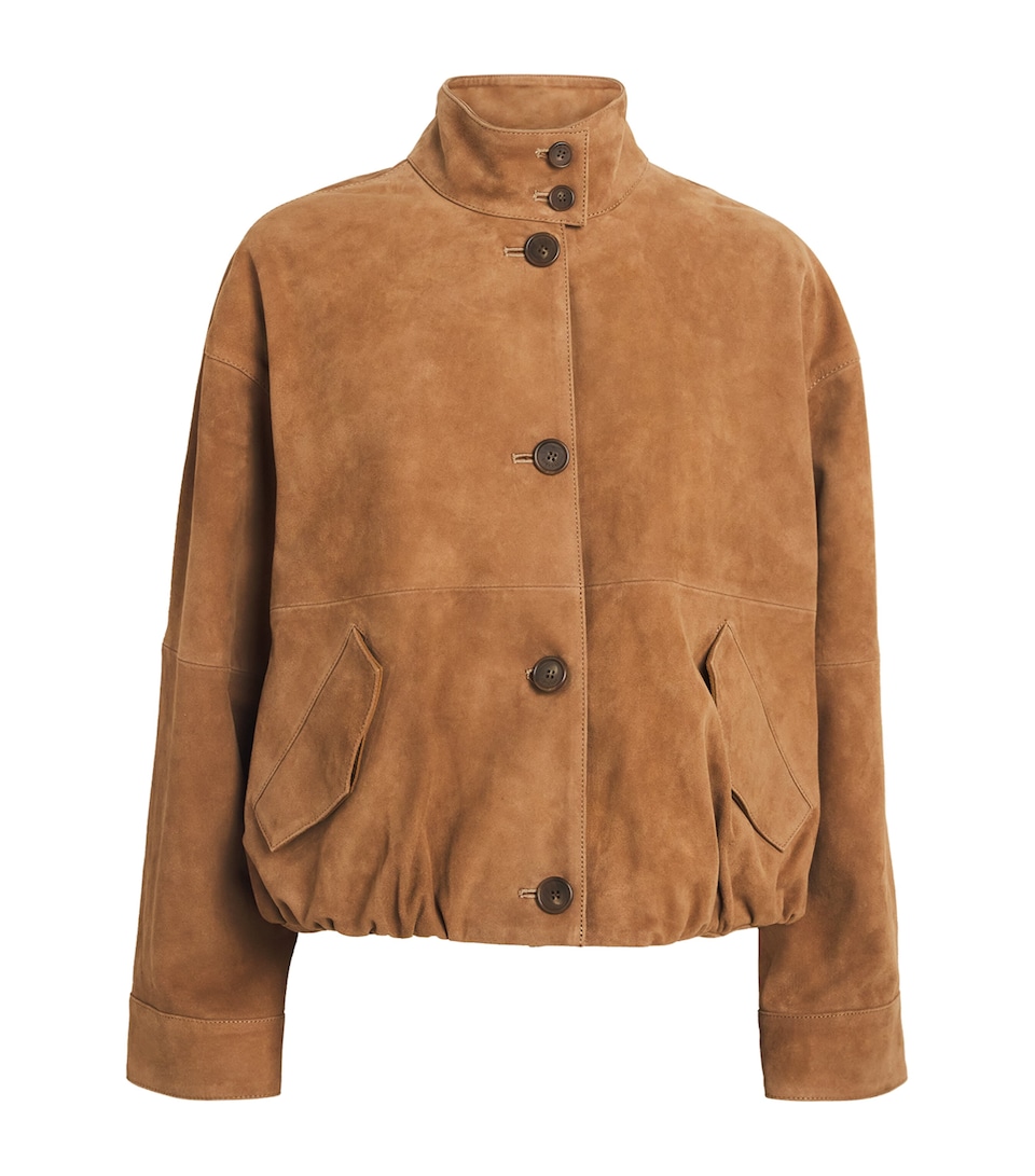 Suede Marley Bomber Jacket