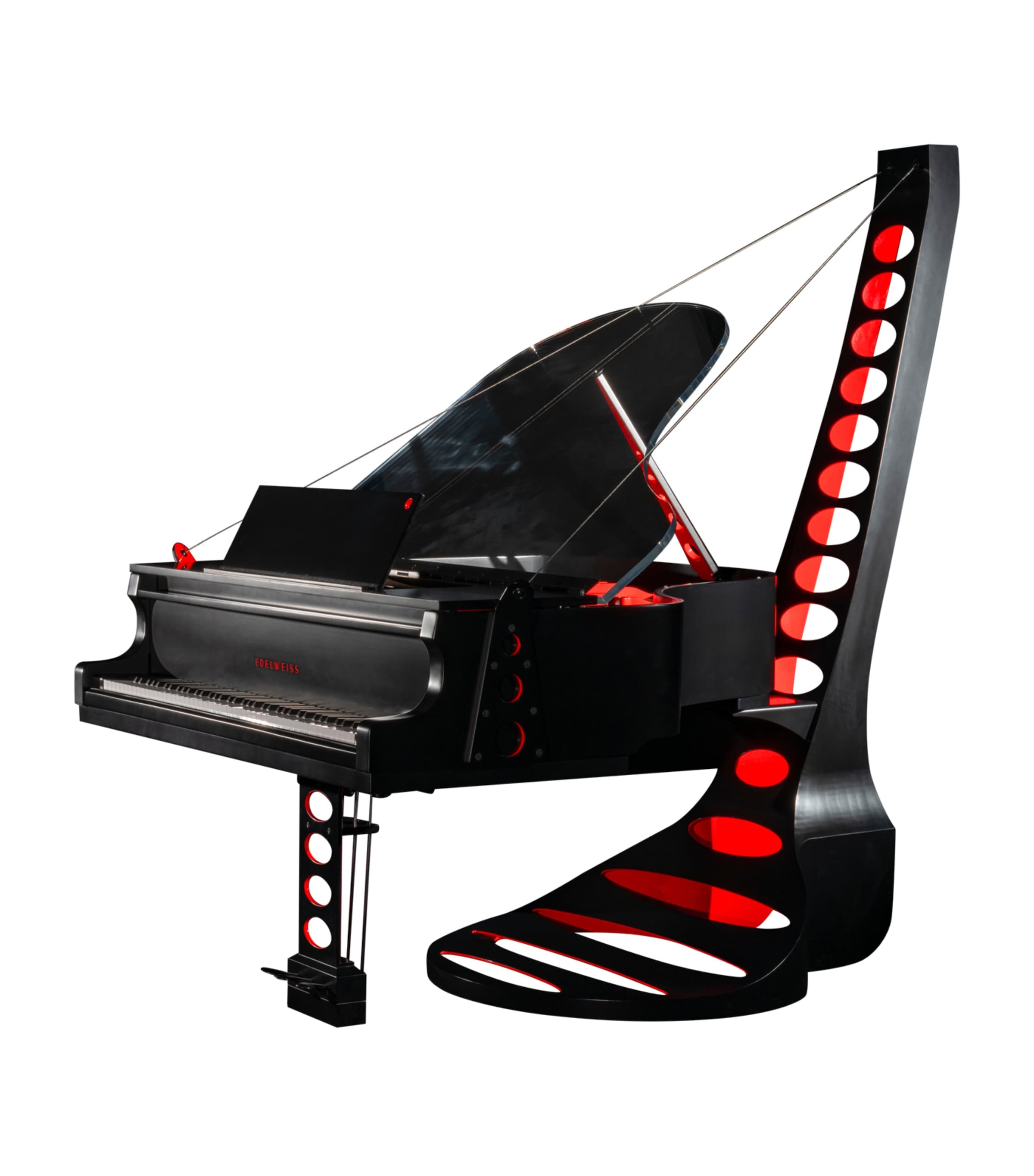 Edelweiss The Tower Piano Black