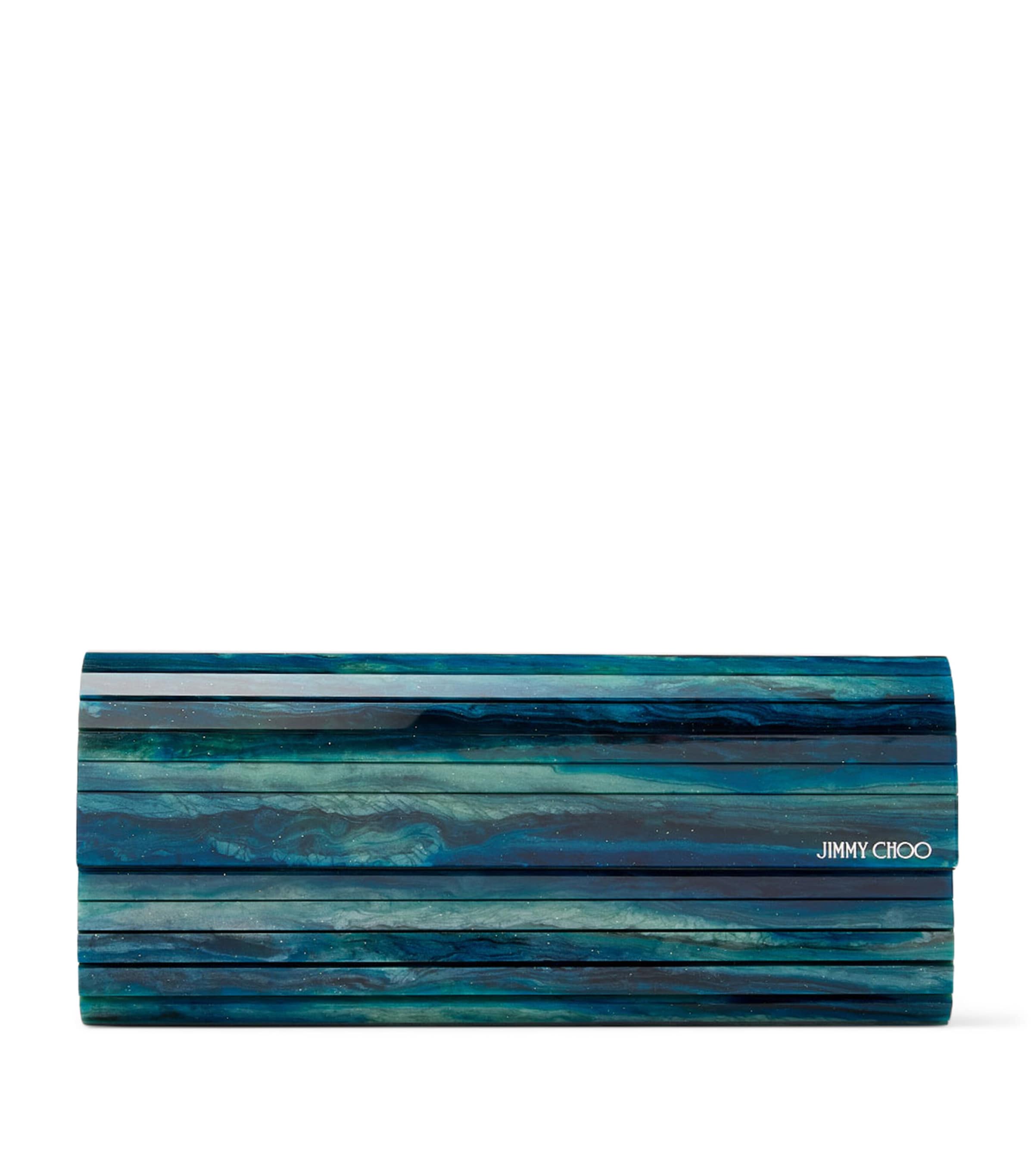 Marble-Effect Sweetie Clutch Bag