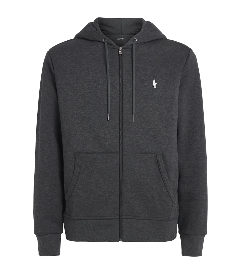 Polo Ralph Lauren Mens Polo Pony Zip-Up Hoodie Windsor Hther