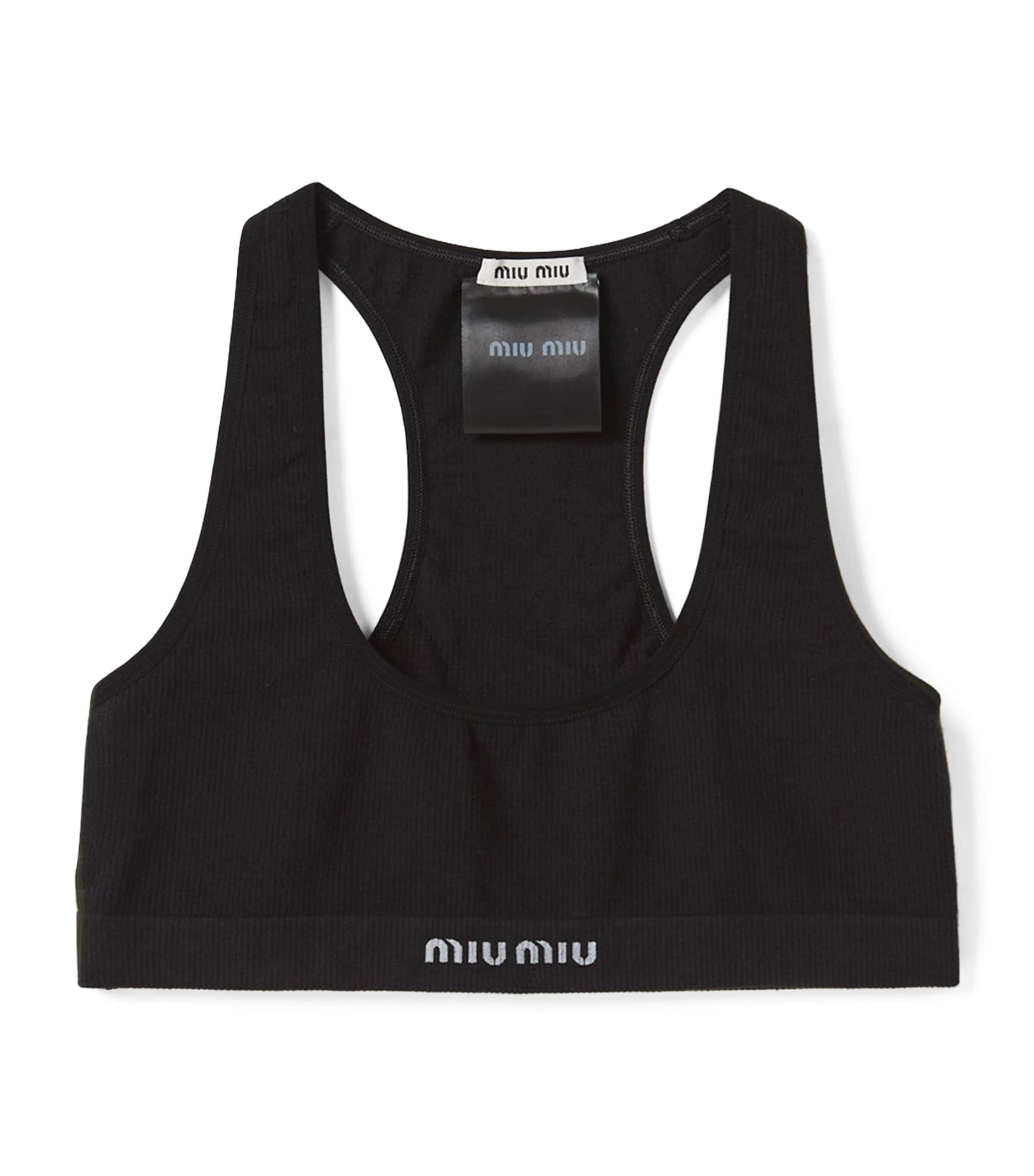 Balenciaga Black Logo Sports Bra | Harrods US Balenciaga Black Logo Sports Bra | Harrods US