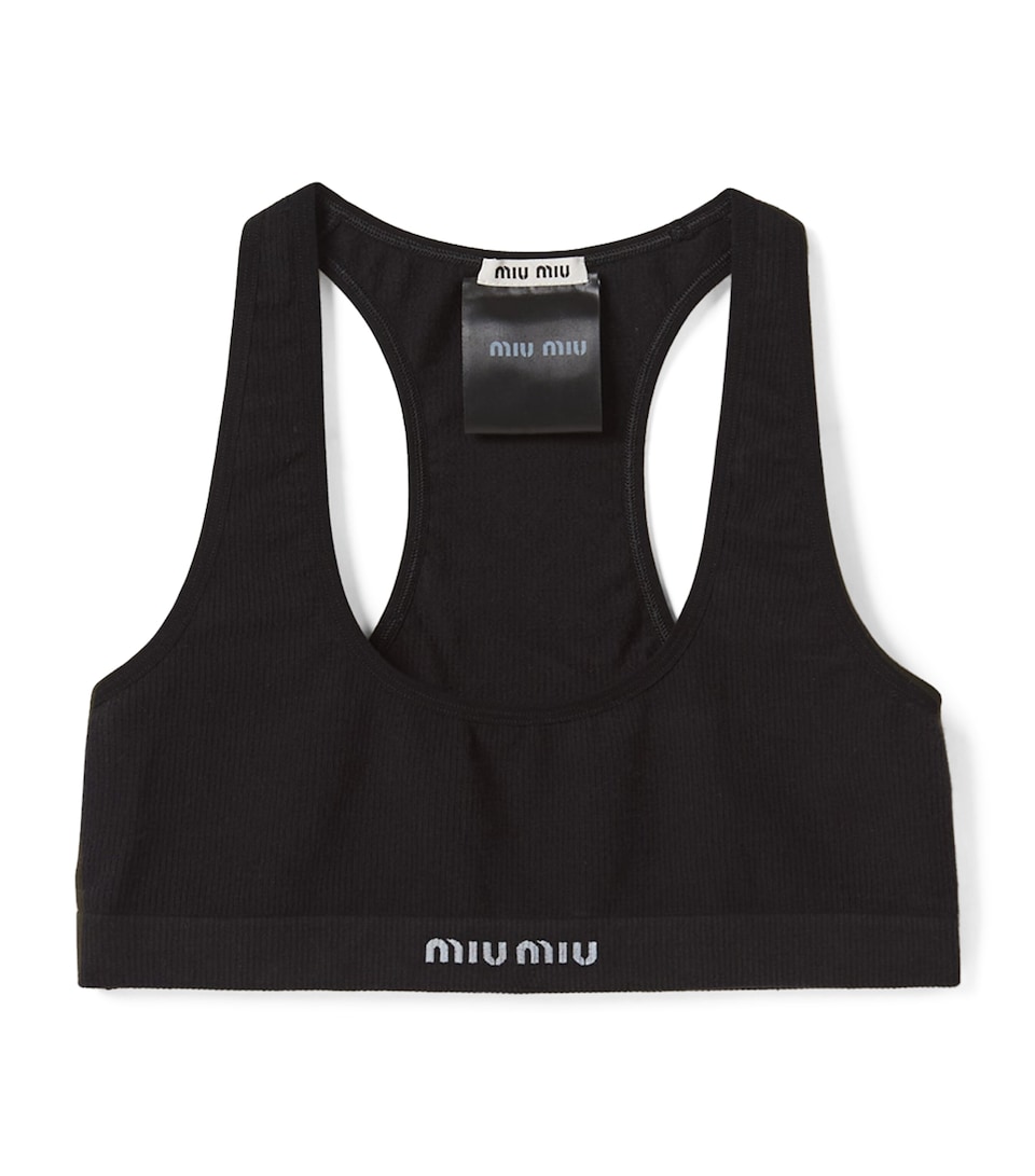 Seamless Racerback Crop Top