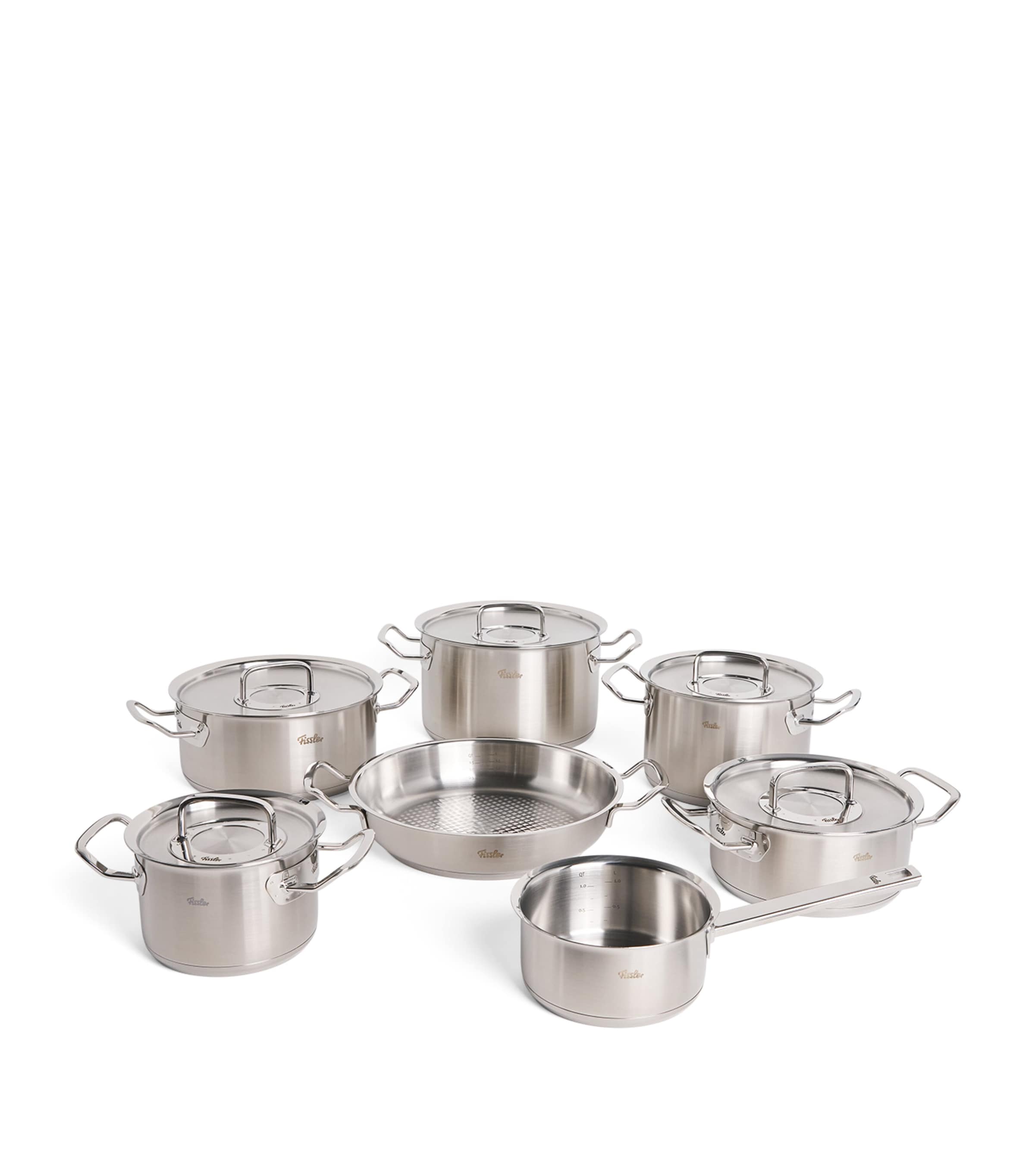 Fissler Original Profi 7-Piece Cookware Set Stainless Steel