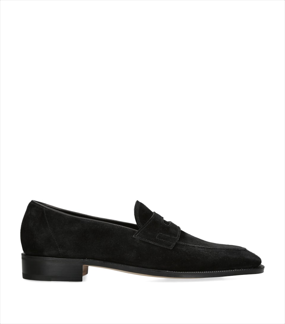 Suede James Unlined Loafers