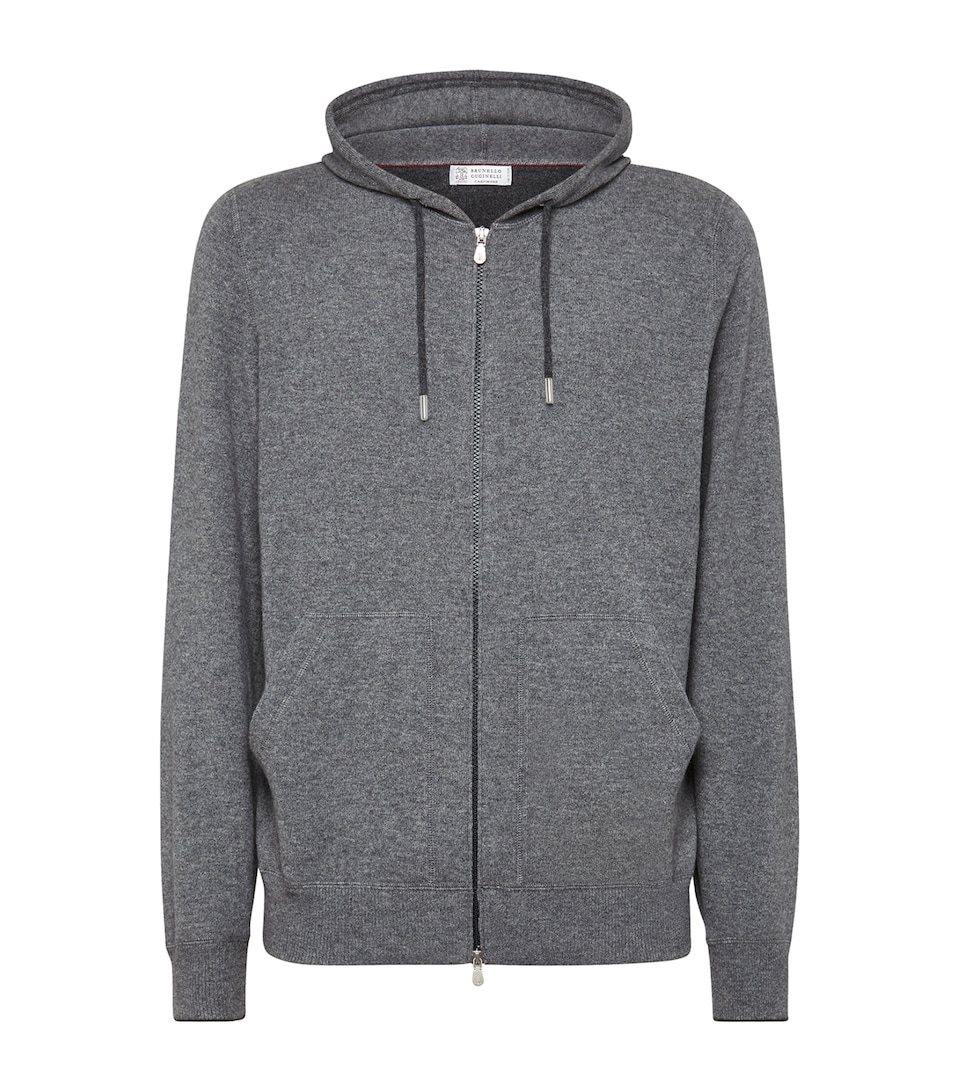 Cashmere Hooded Cardigan