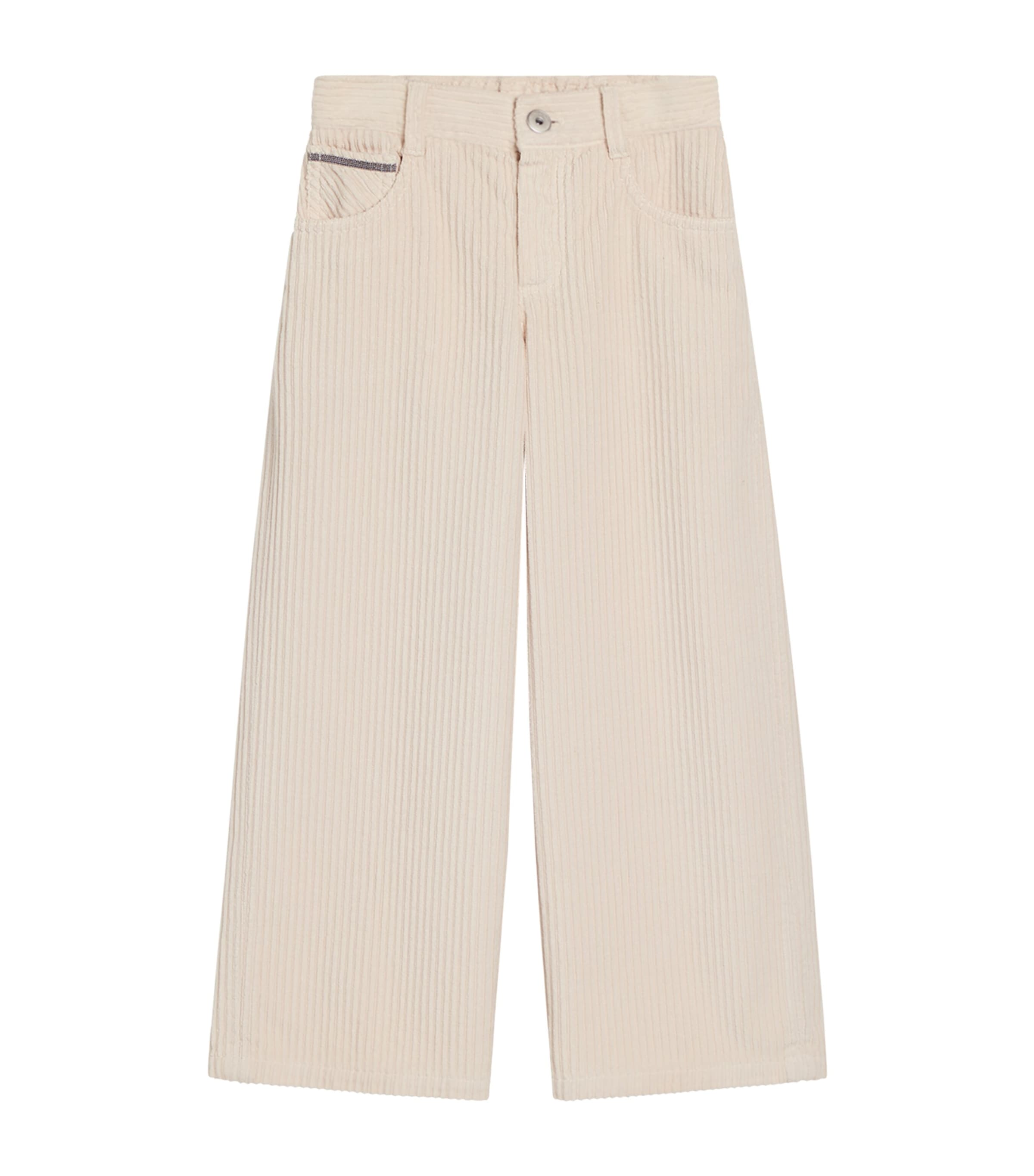 Brunello Cucinelli Kids Corduroy Wide-Leg Trousers (12-12+ Years)