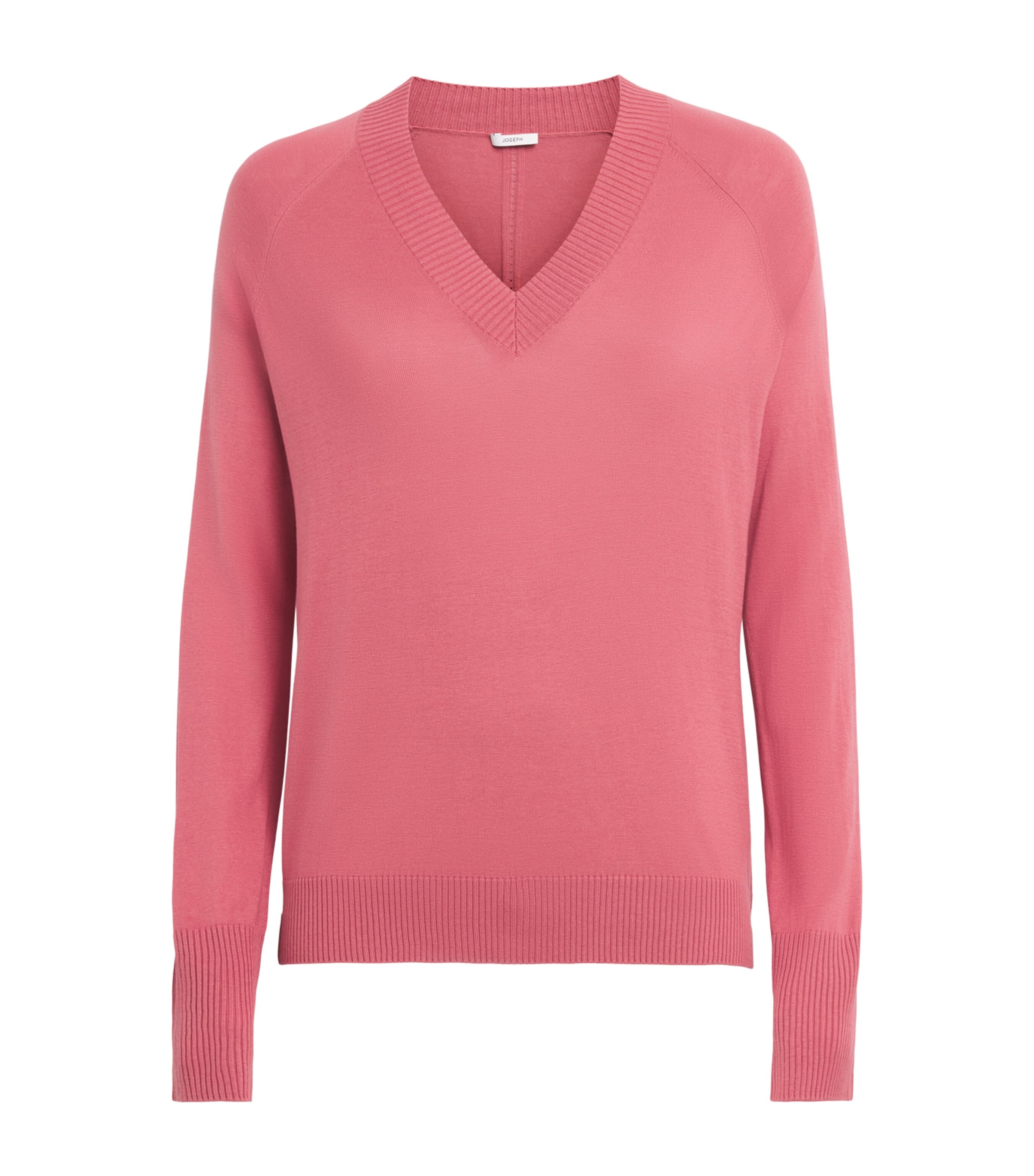 Joseph Womens Silk Gallow Sweater Pomegranate