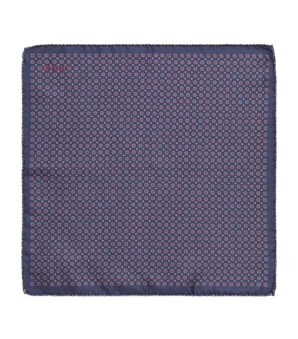 Silk Print Pocket Square