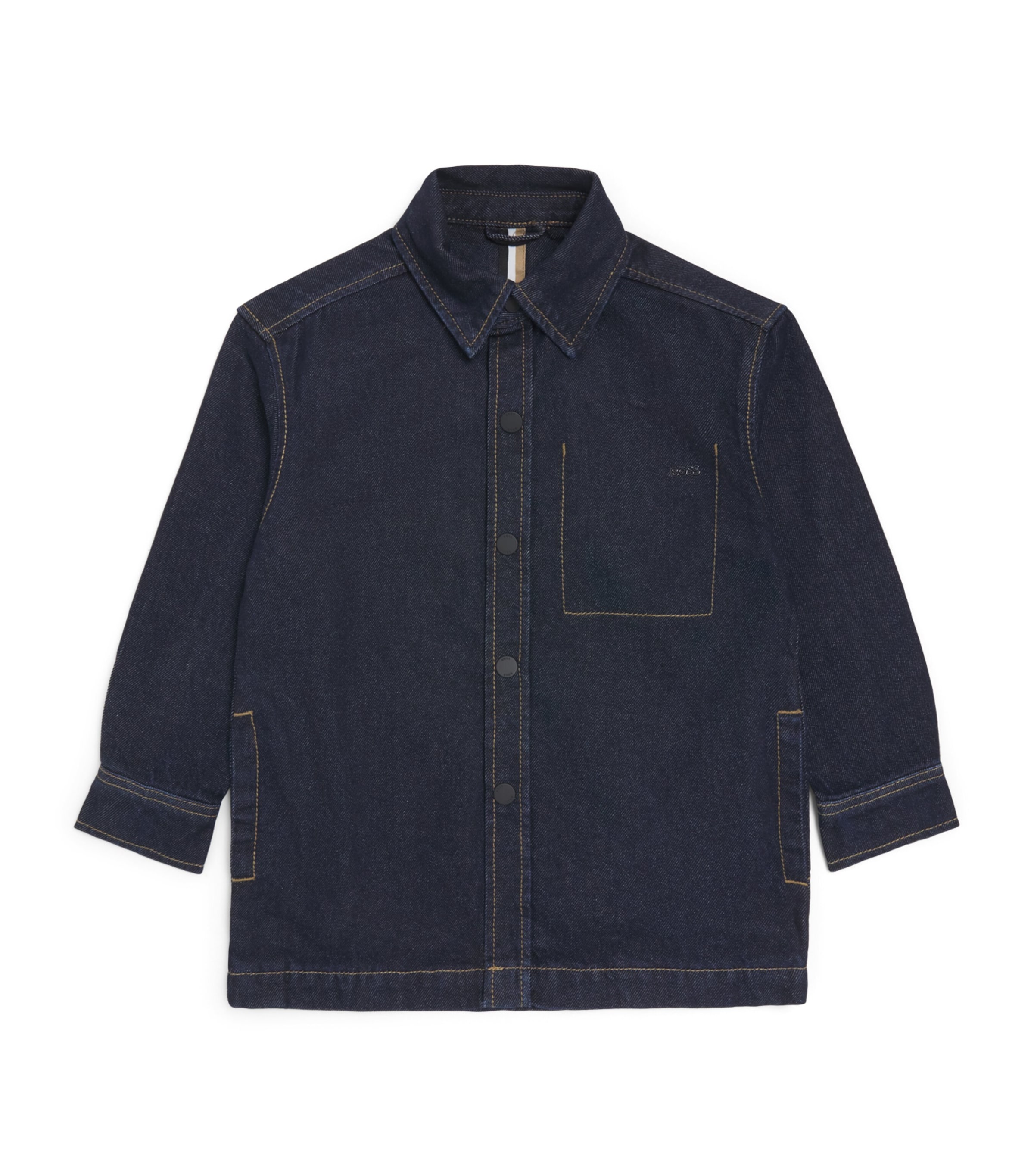 BOSS Kidswear Denim Shirt (4-16 Years) Raw Denim