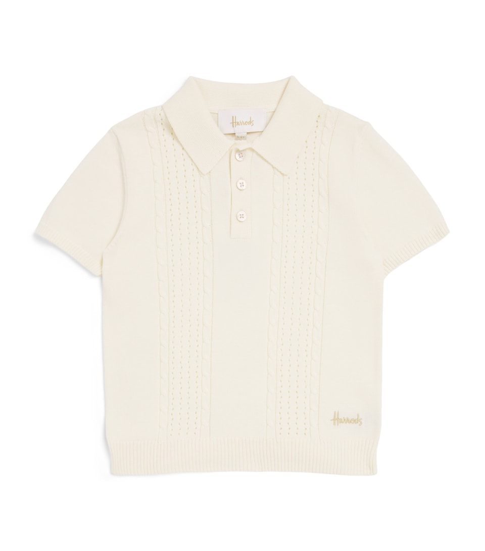 Cotton Knitted Polo Shirt (2-8 Years)