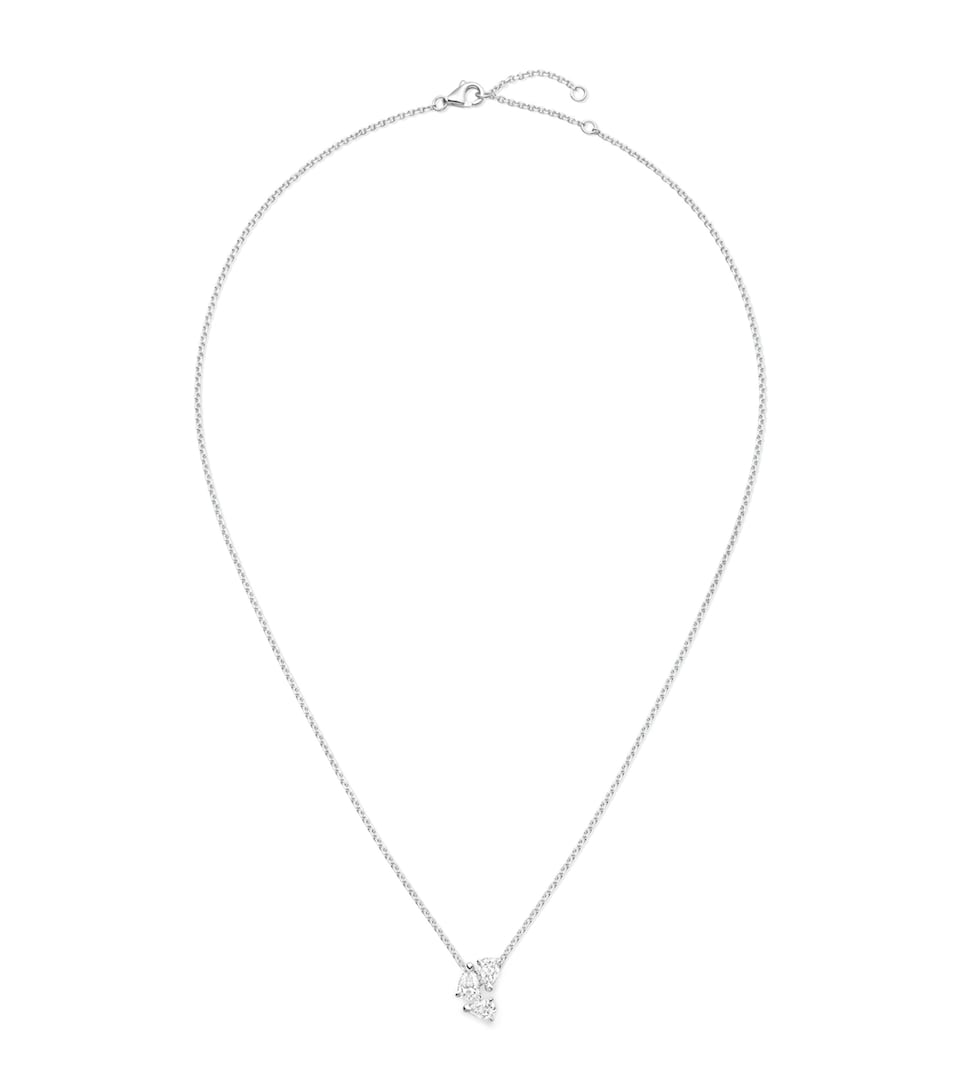 Repossi White Gold and Diamond Serti sur Vide Necklace White Gold