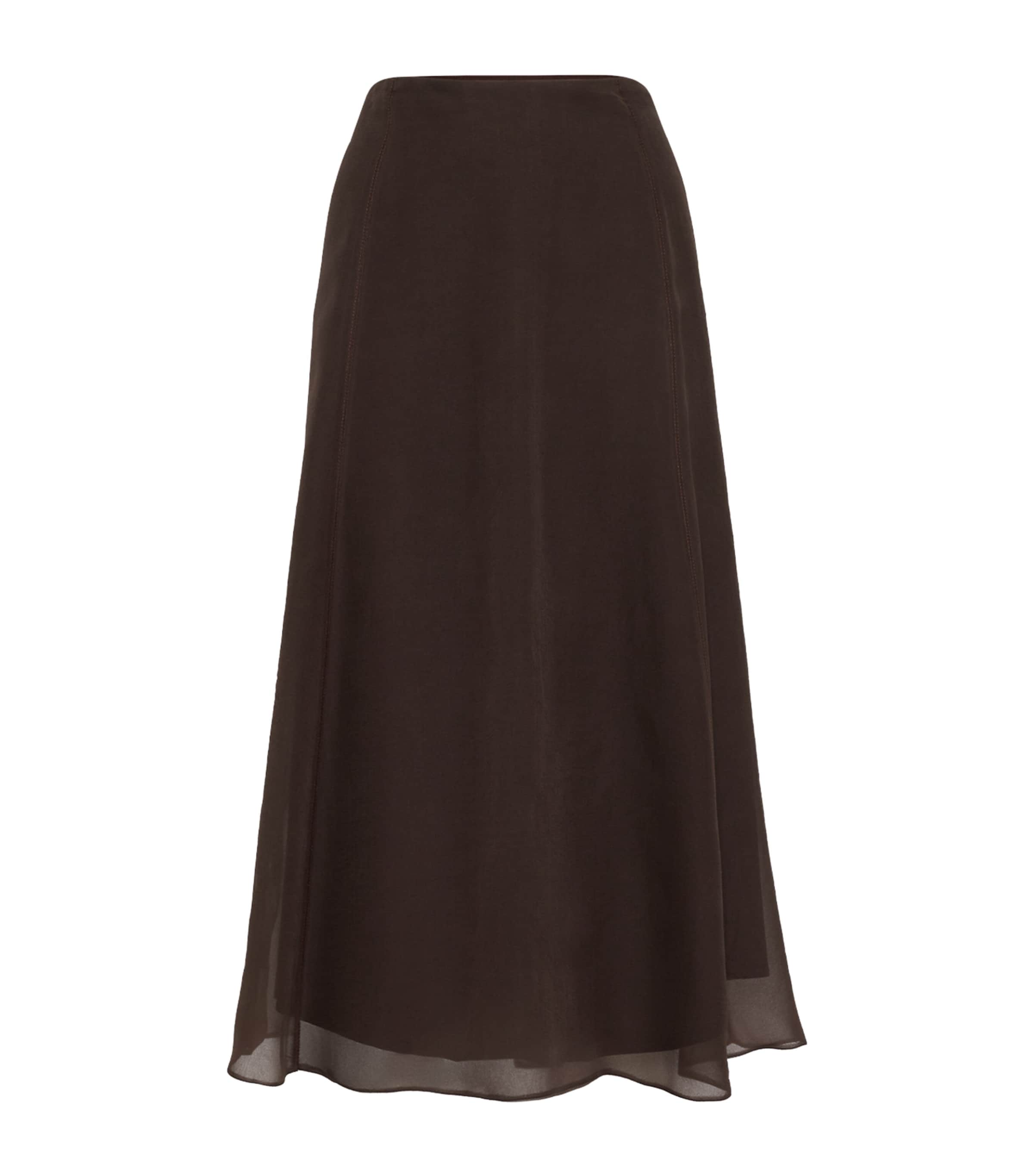 Silk Circle Skirt