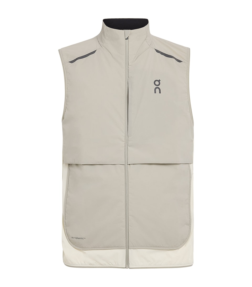 On Mens Weather Gilet Brume | Hare