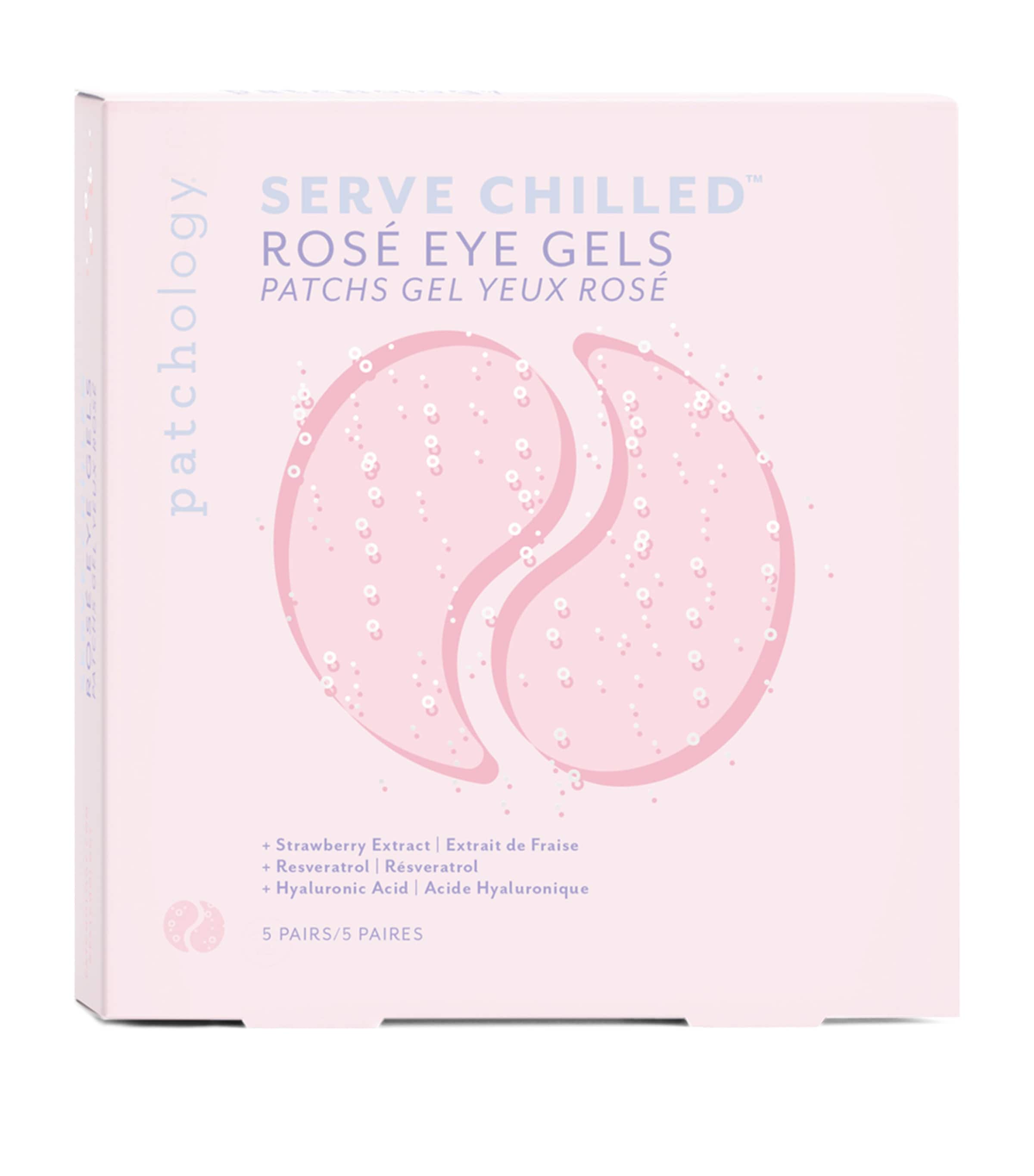 Serve Chilled Rosé Eye Gels (5 Pack)