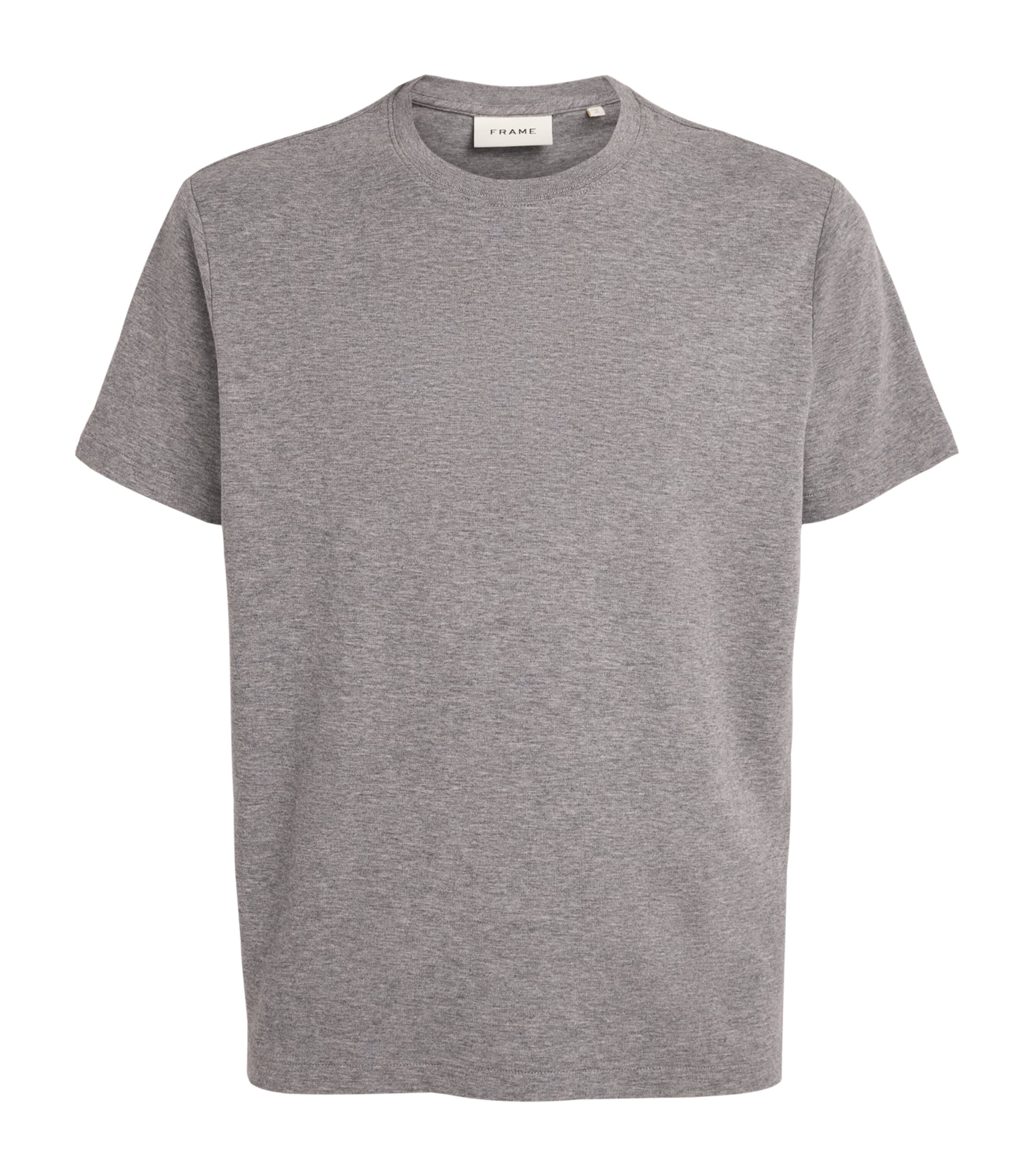 FRAME Mens Cotton Duo Fold T-Shirt Hgry