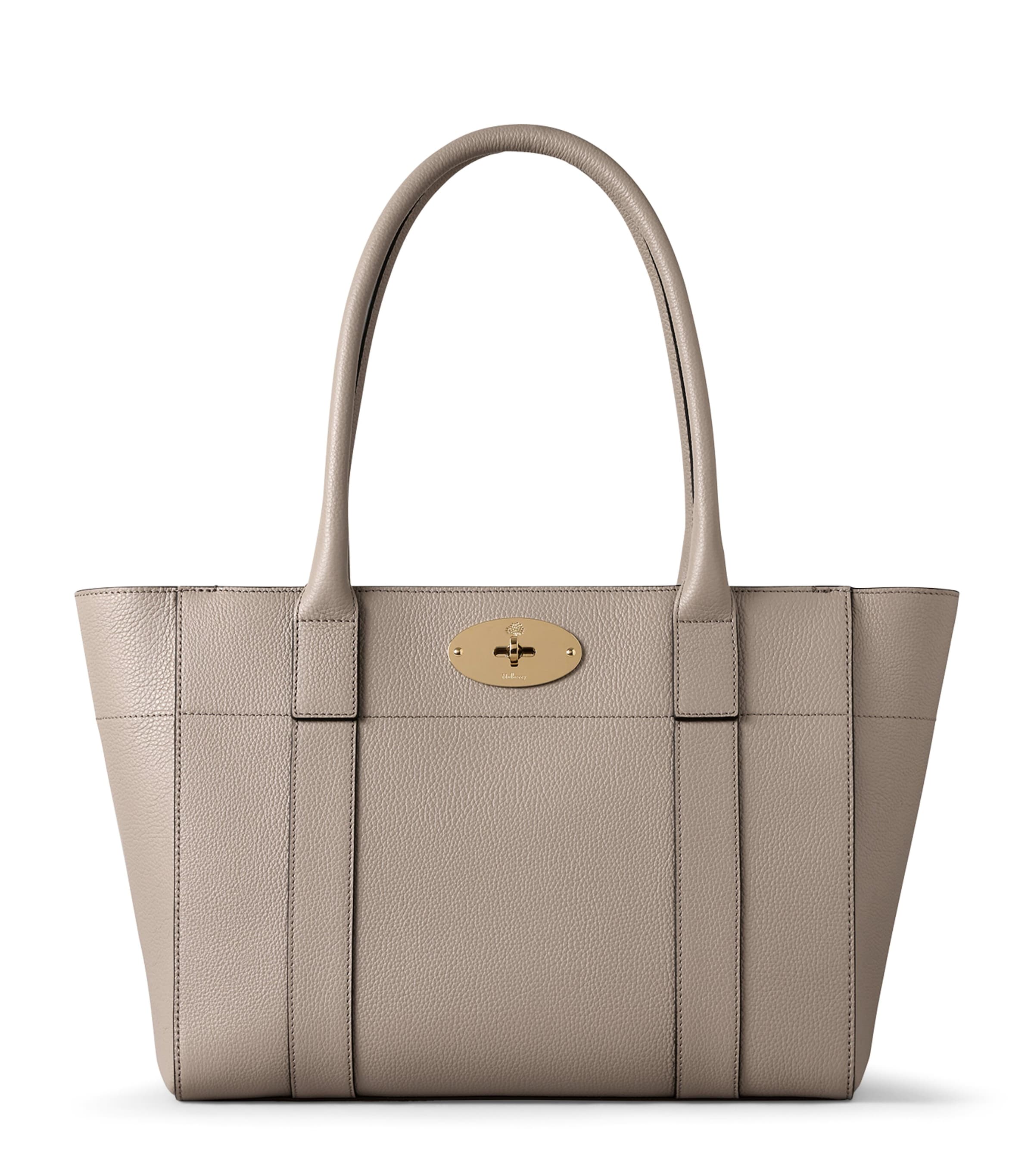 Mulberry Leather Bayswater 9 to 5 Tote Bag Cashmere Taupe