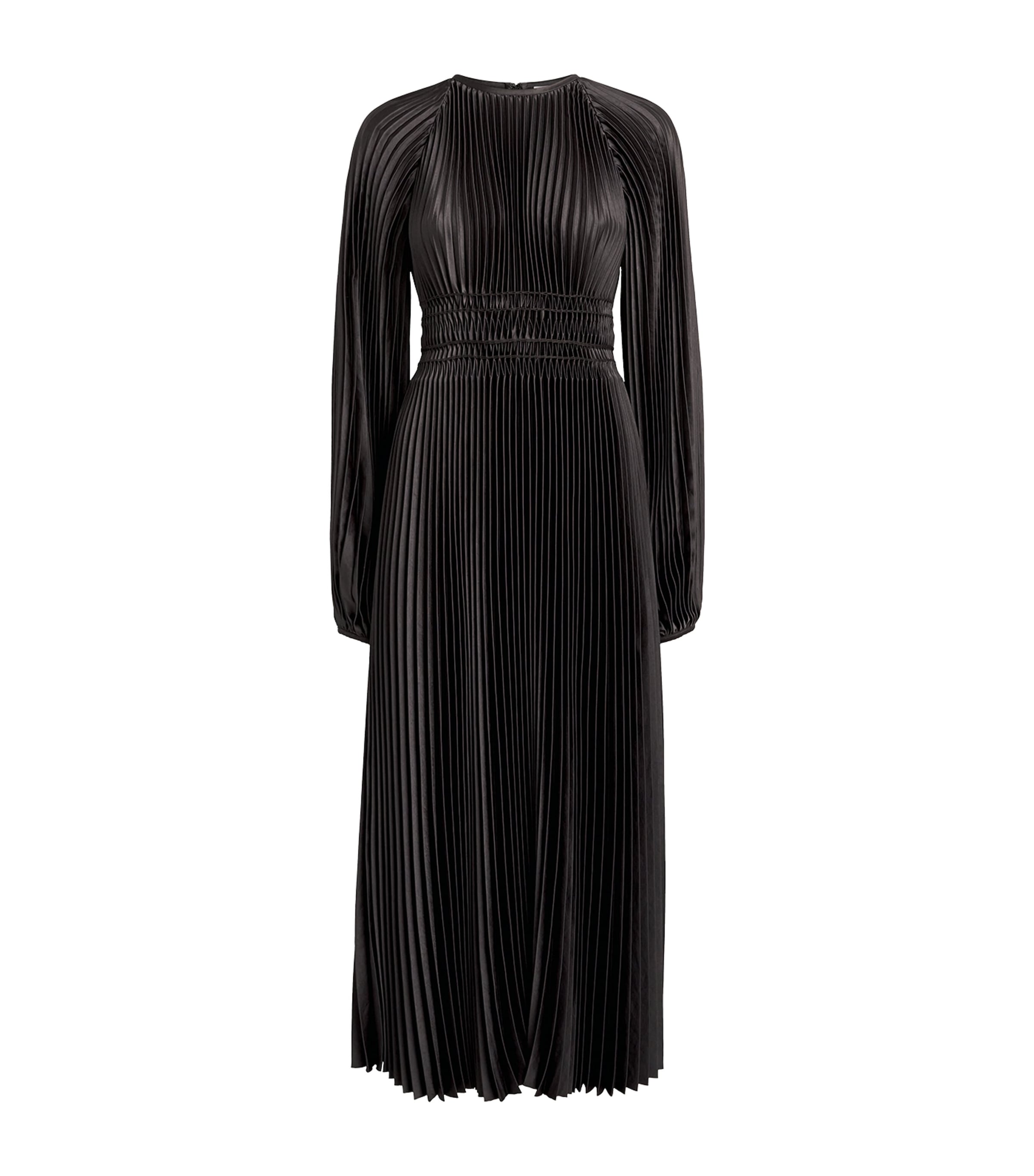 Pleated Ortiz Midi Dress