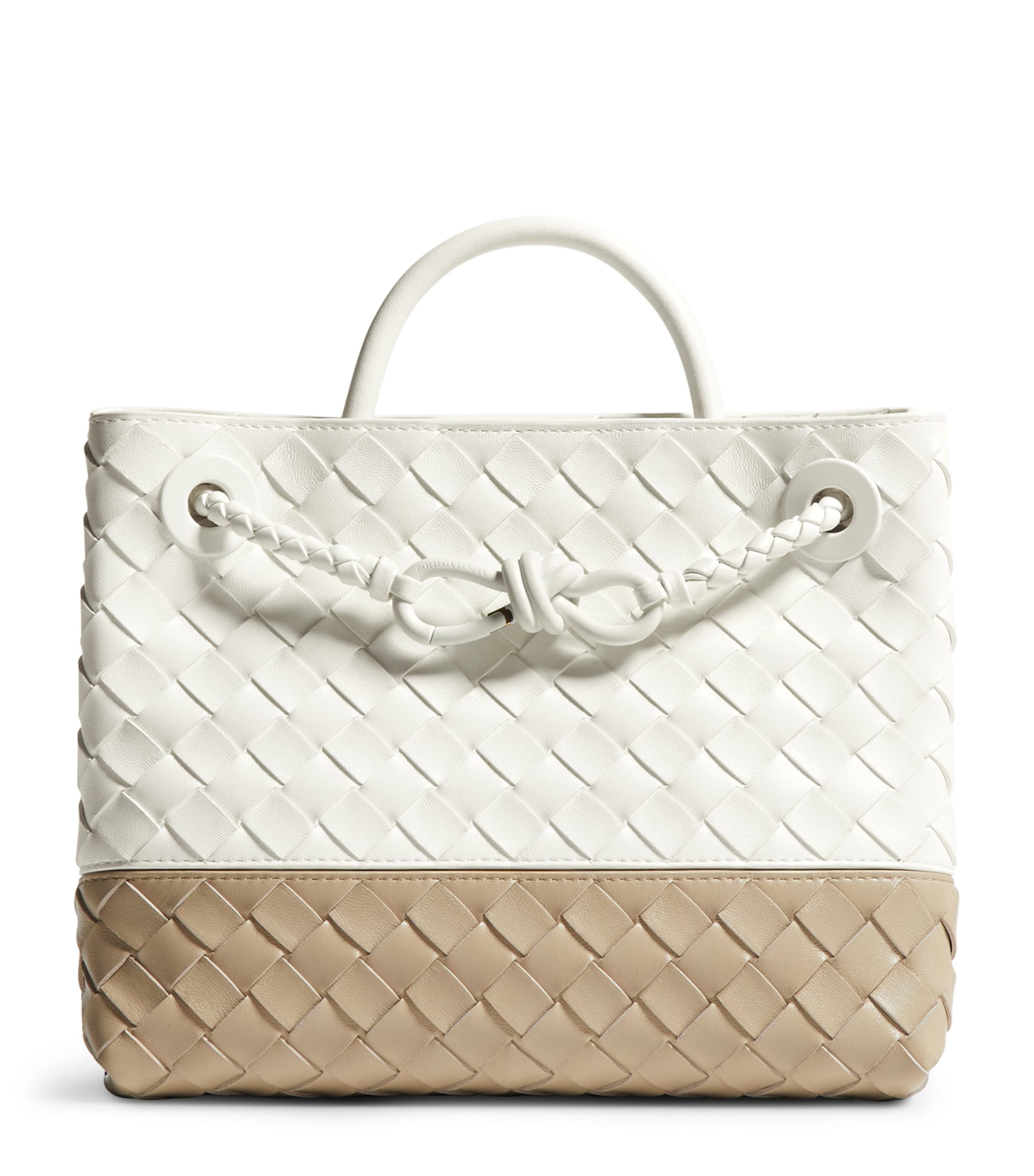 Bottega Veneta Small Leather Andiamo Top-Handle Bag