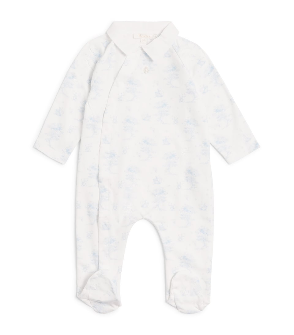 Stretch-Cotton Printed All-In-One (1-24 Months)
