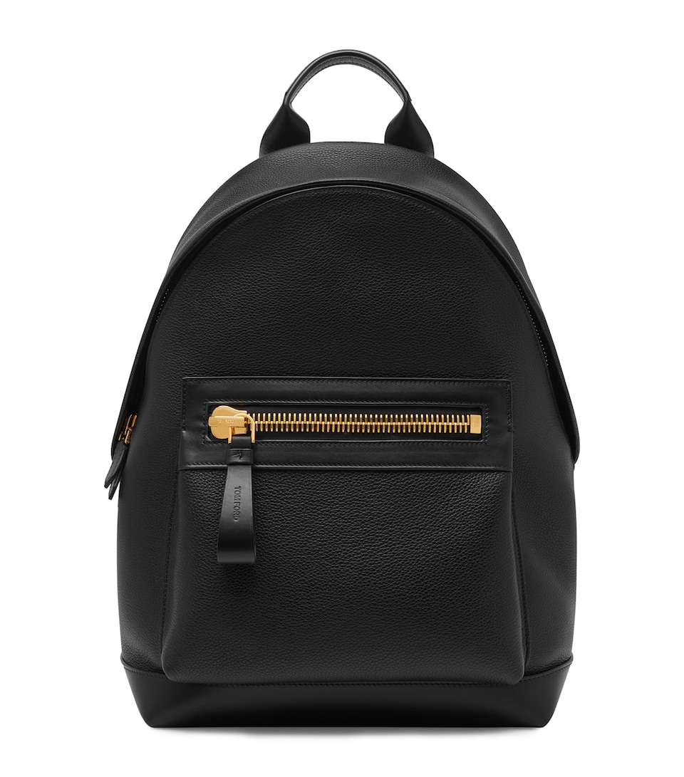 Grained Leather Buckley Backpack