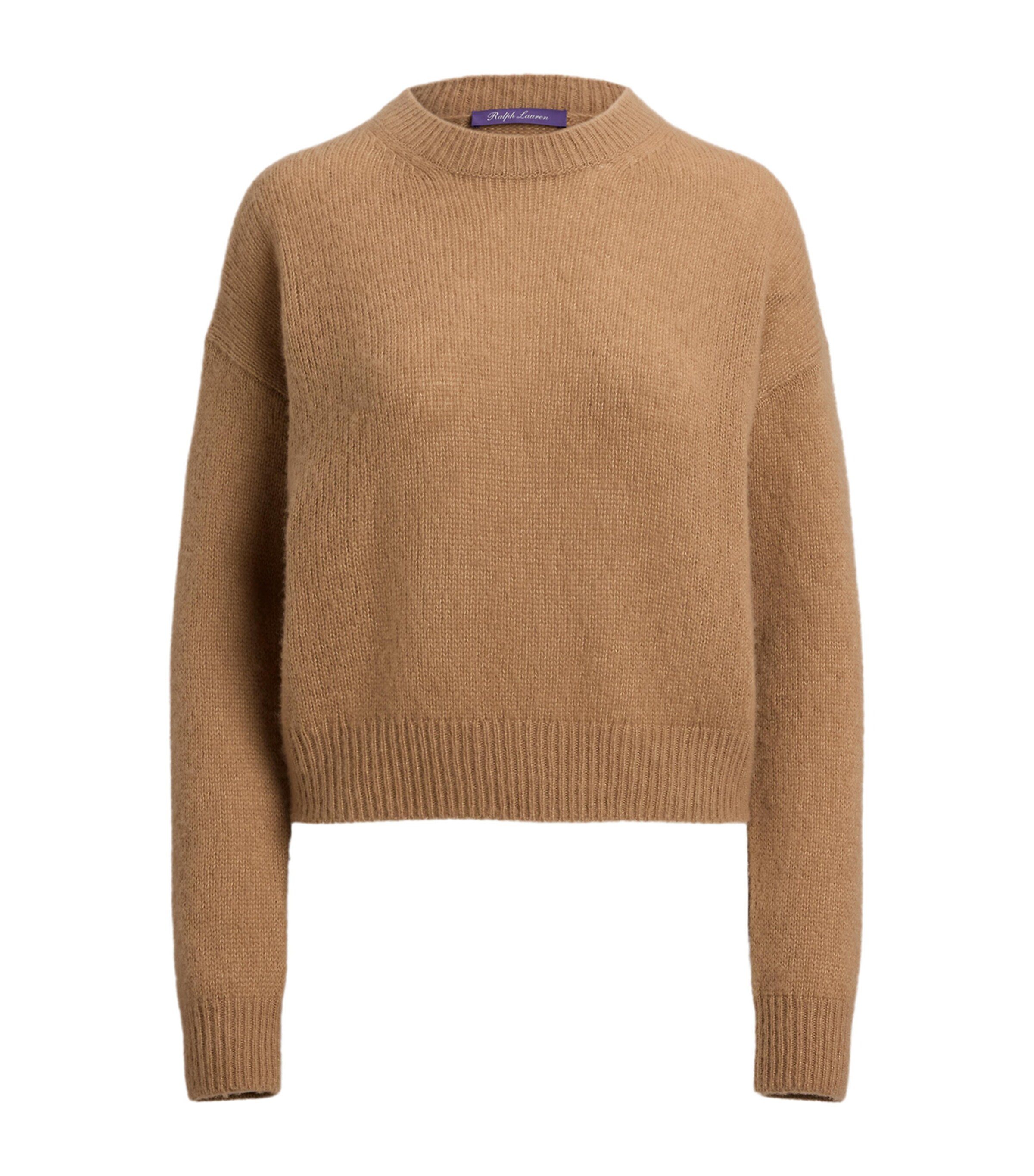Cashmere-Silk Crew-Neck Sweater