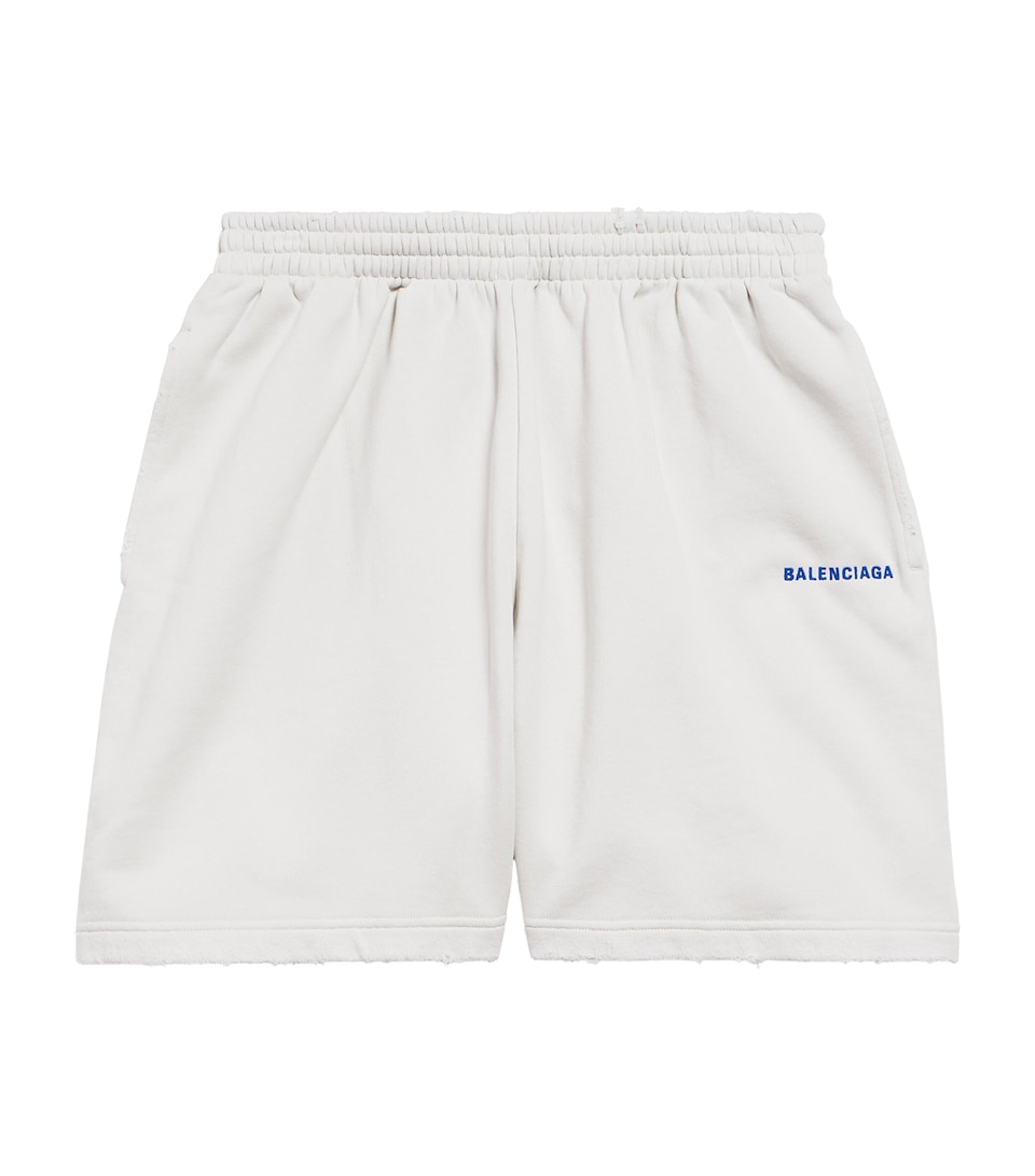 Cotton Logo Shorts