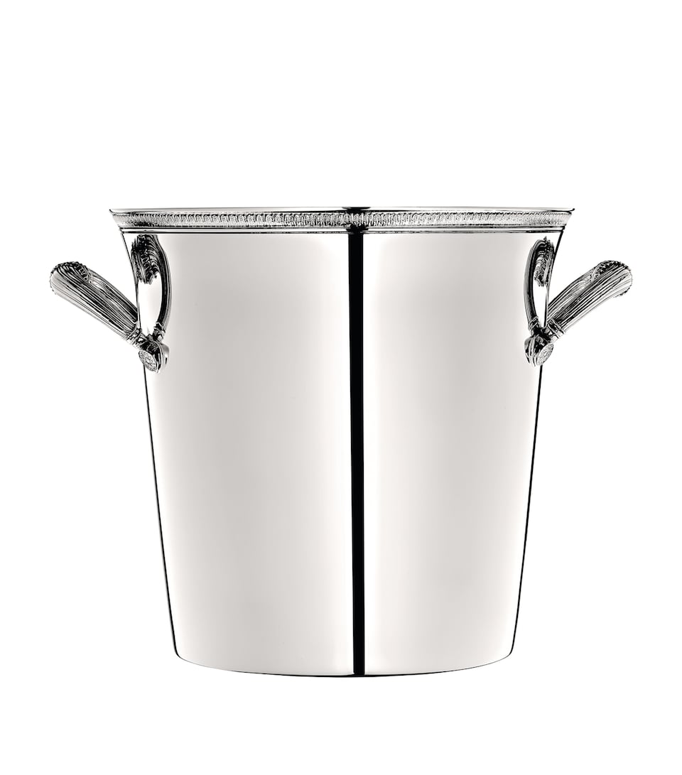 Silver-Plated Malmaison Two-Bottle Champagne Cooler
