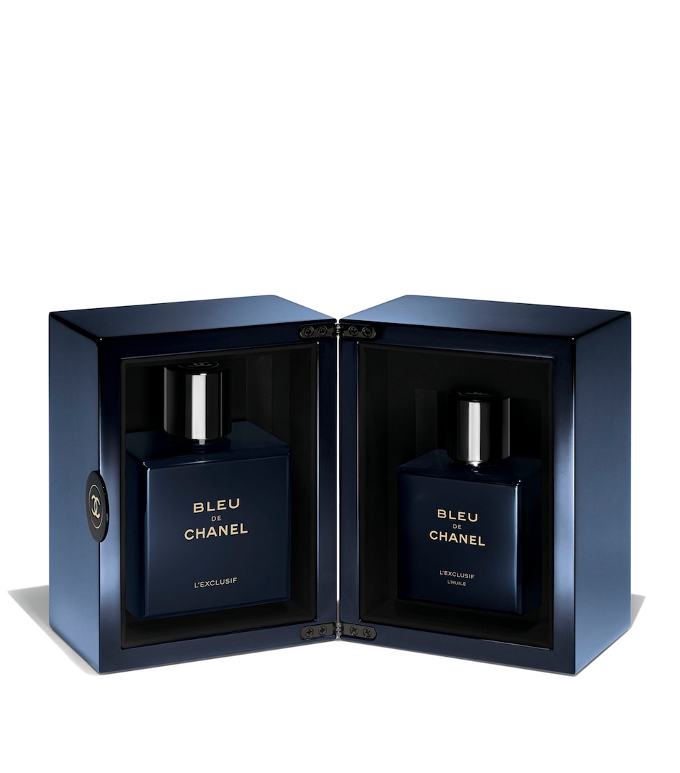 CHANEL BLEU DE CHANEL L'Exclusif Le Coffret L'Exclusif Parfum (100ml) and L'Huile (50ml)