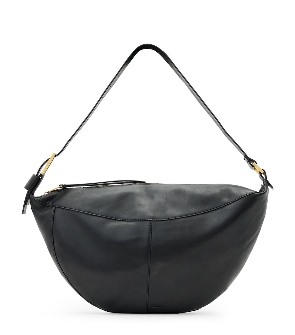 Leather Luna Shoulder Bag