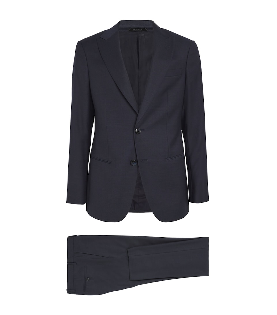 Virgin Wool 2-Piece Suit