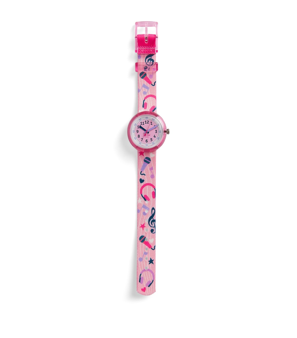 Flik Flak Karaokeee Watch 31.85mm Pink