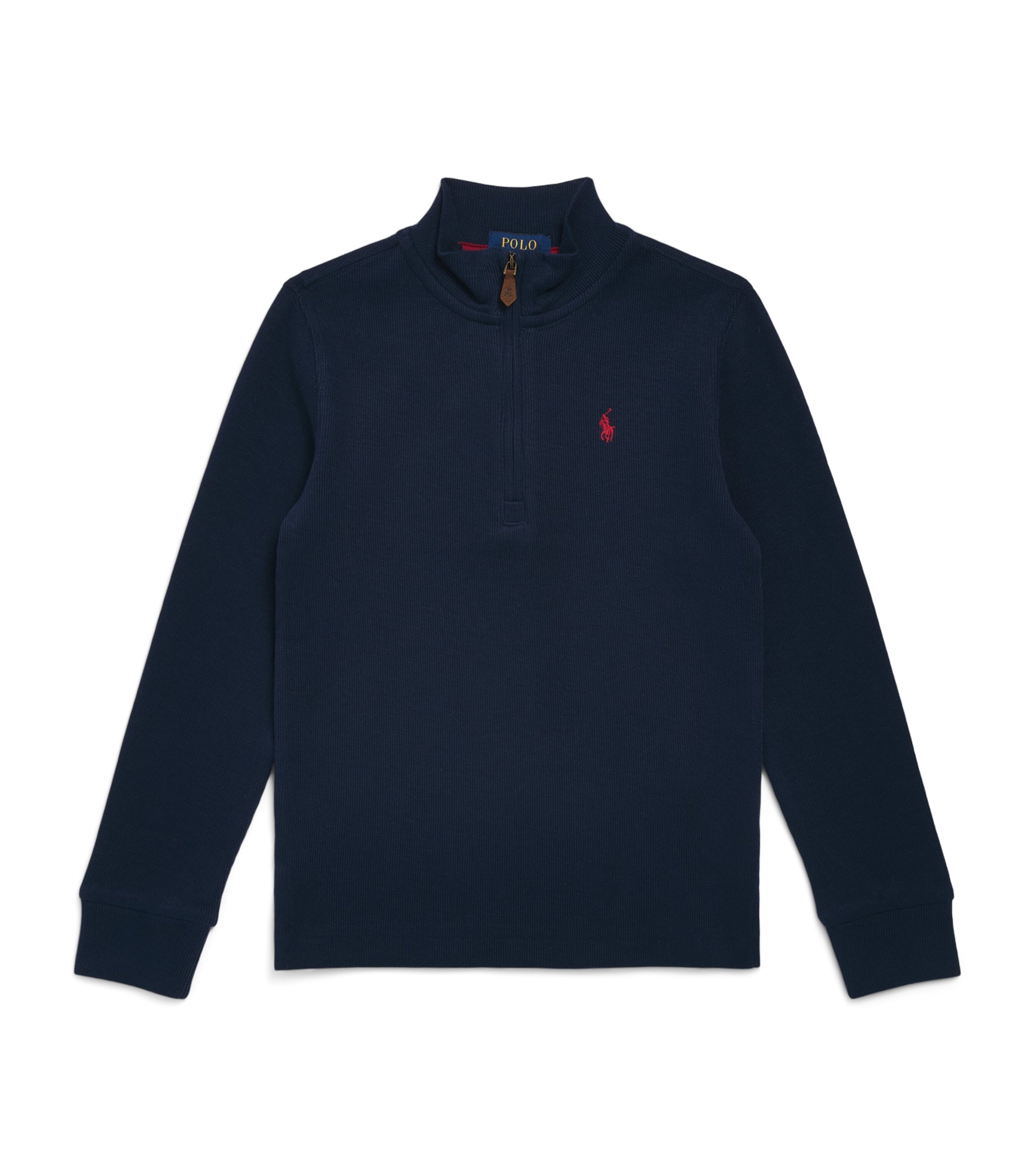 Ralph Lauren Kids Polo Pony Quarter-Zip Sweatshirt (6-14 Years) Refined