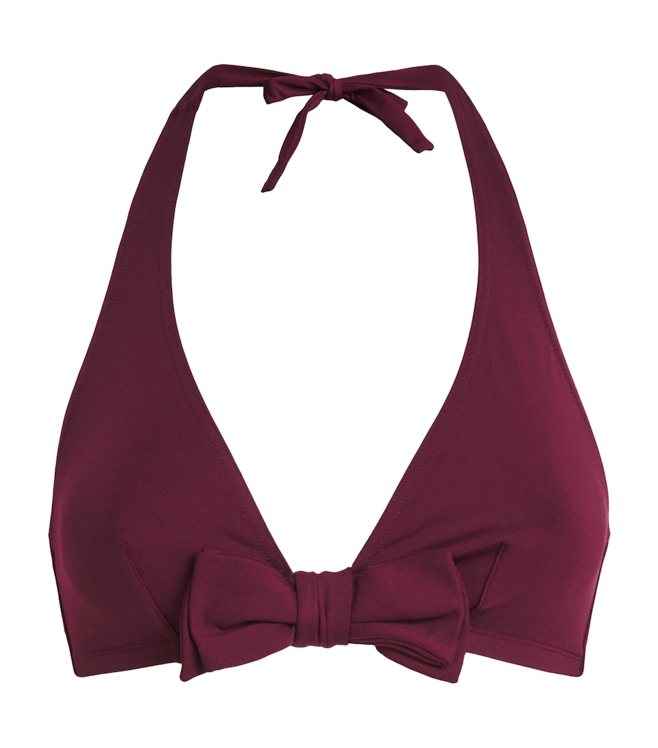 Bow-Detail Bikini Top