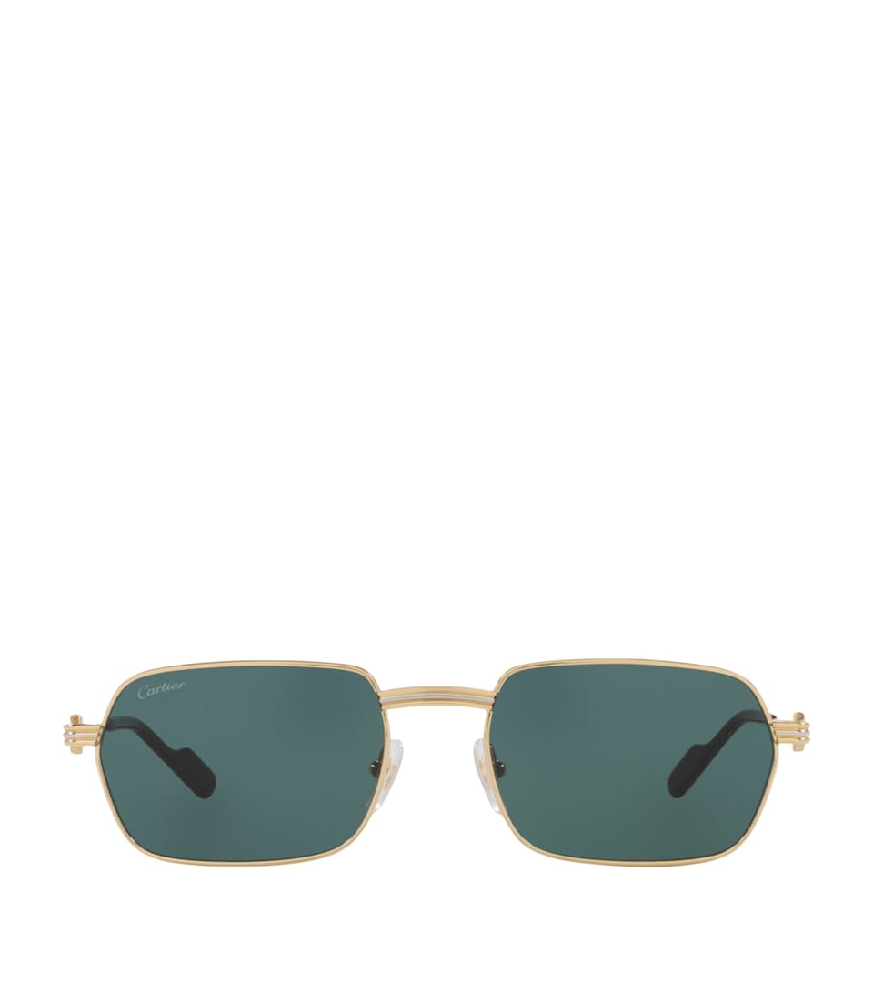 Première de Cartier Rectangular Sunglasses