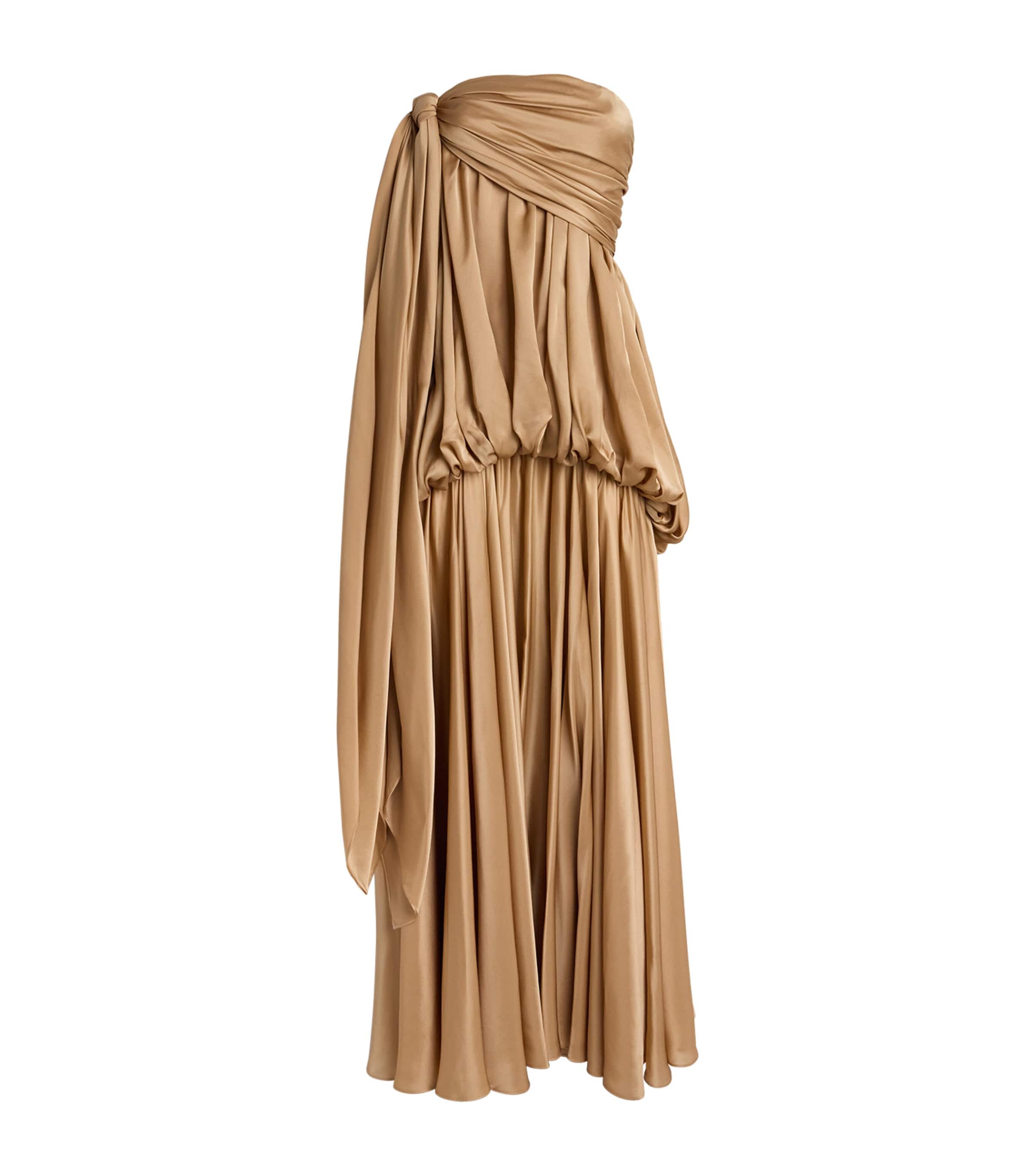 Silk Alchemy Billow Maxi Dress