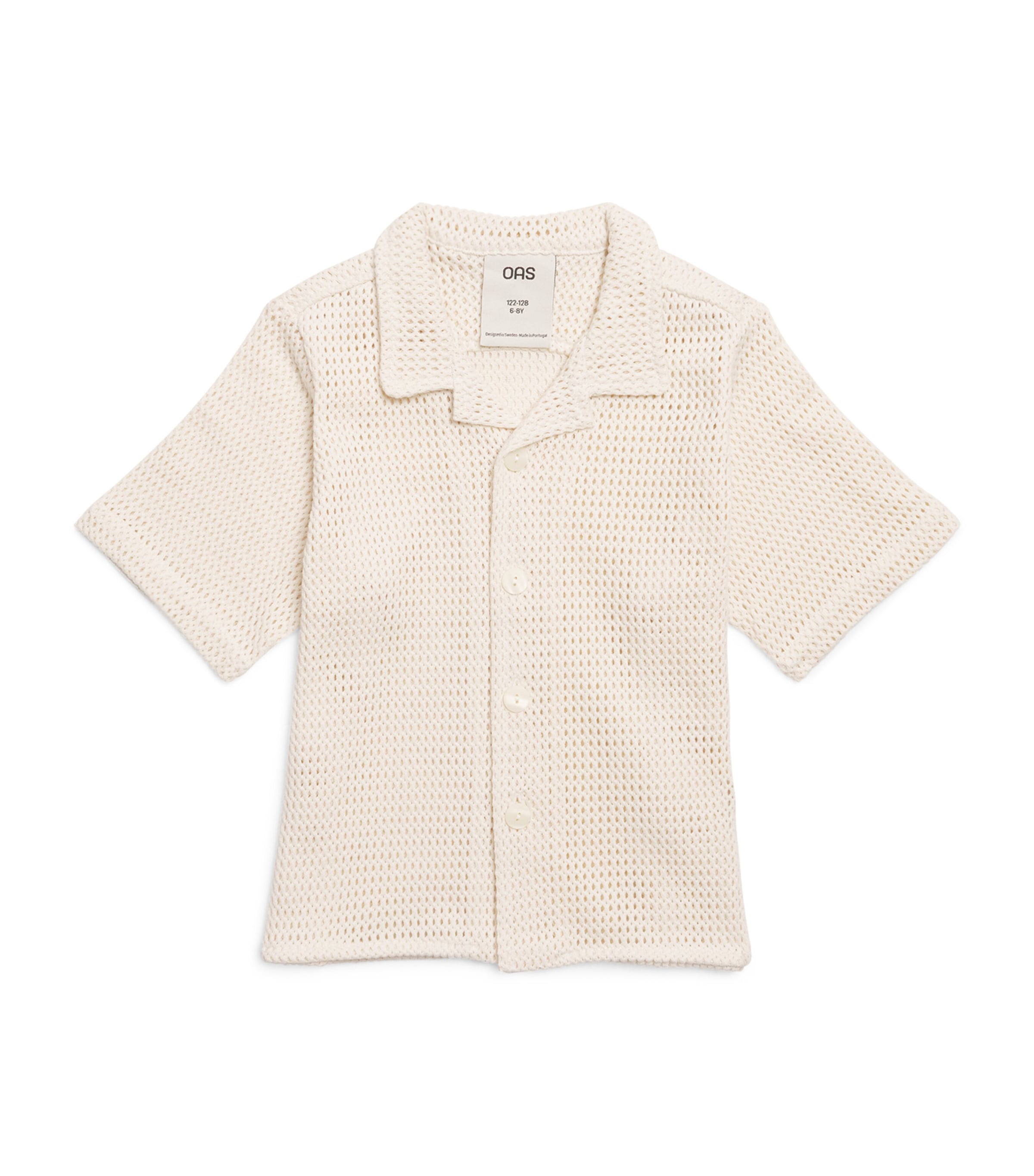 Cotton Waffle-Knit Nicaro Shirt (4-12 Years)